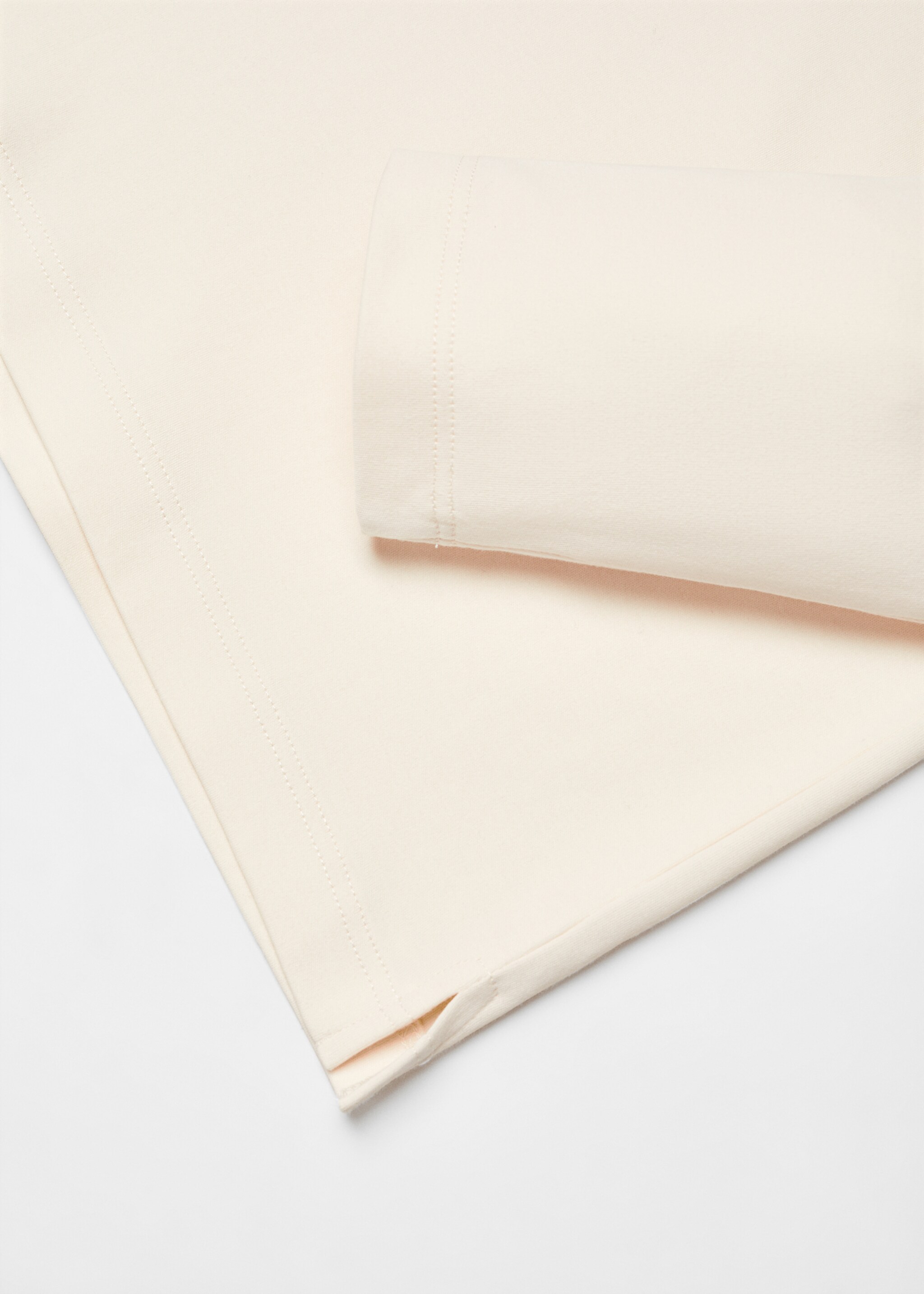 100% cotton long-sleeved t-shirt - Details of the article 8, Off White. Ref: 67080438-00.