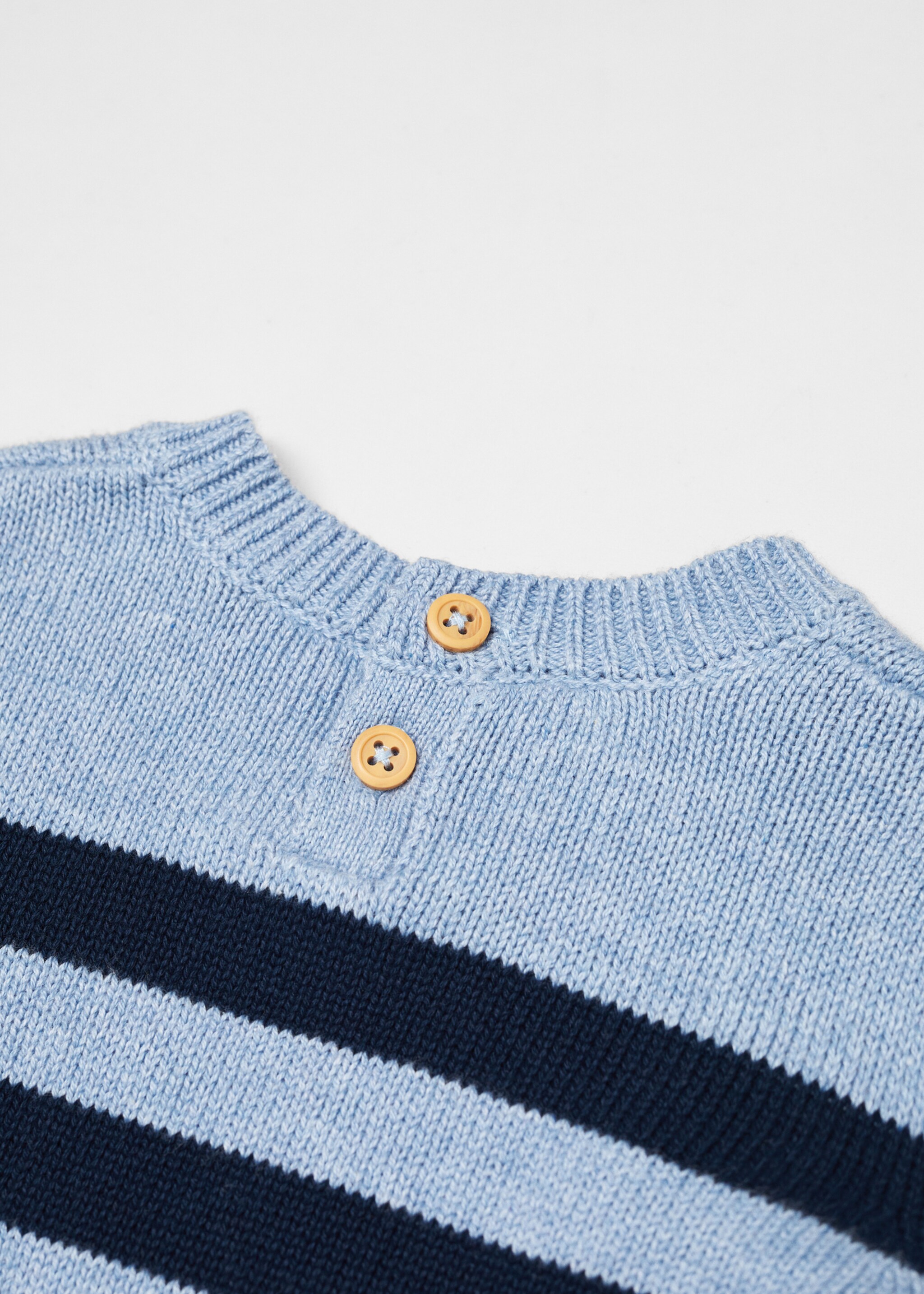 Knit striped sweater - Details of the article 0