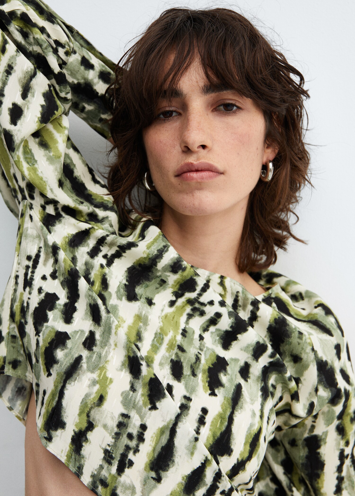 Blusa estampada lazo - Detalle del artículo 1