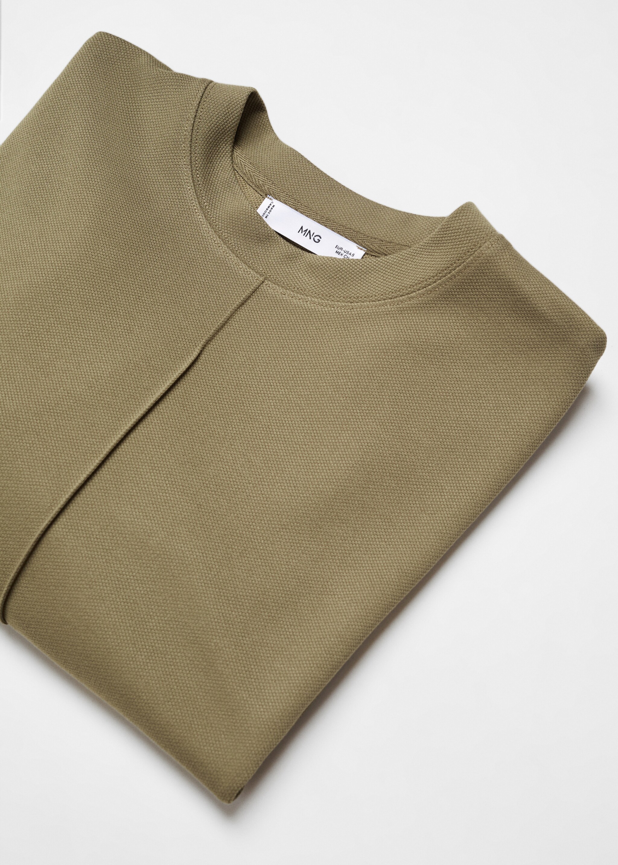 Decorative stitching sweatshirt - Details of the article 8