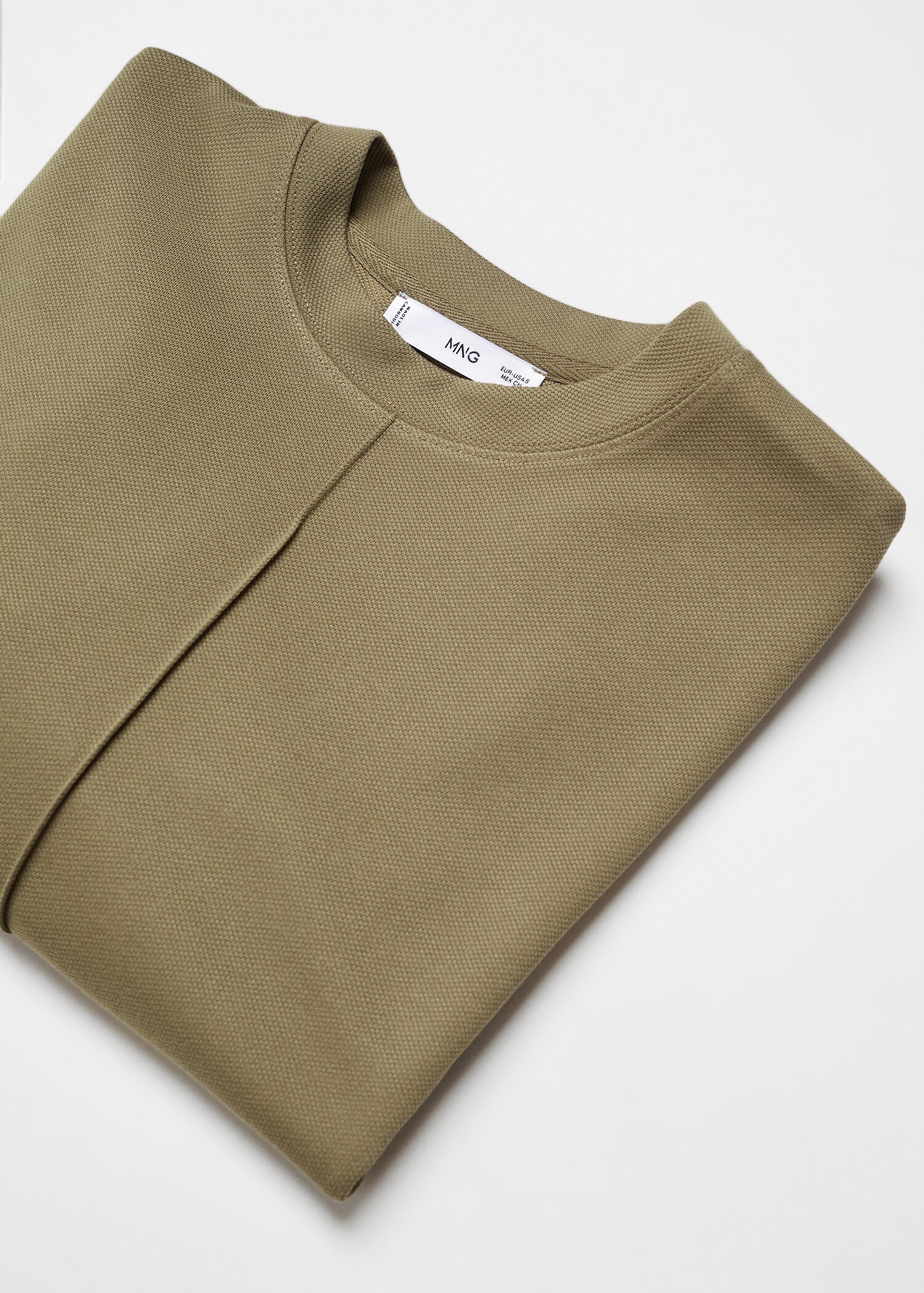 Decorative stitching sweatshirt - Details of the article 8