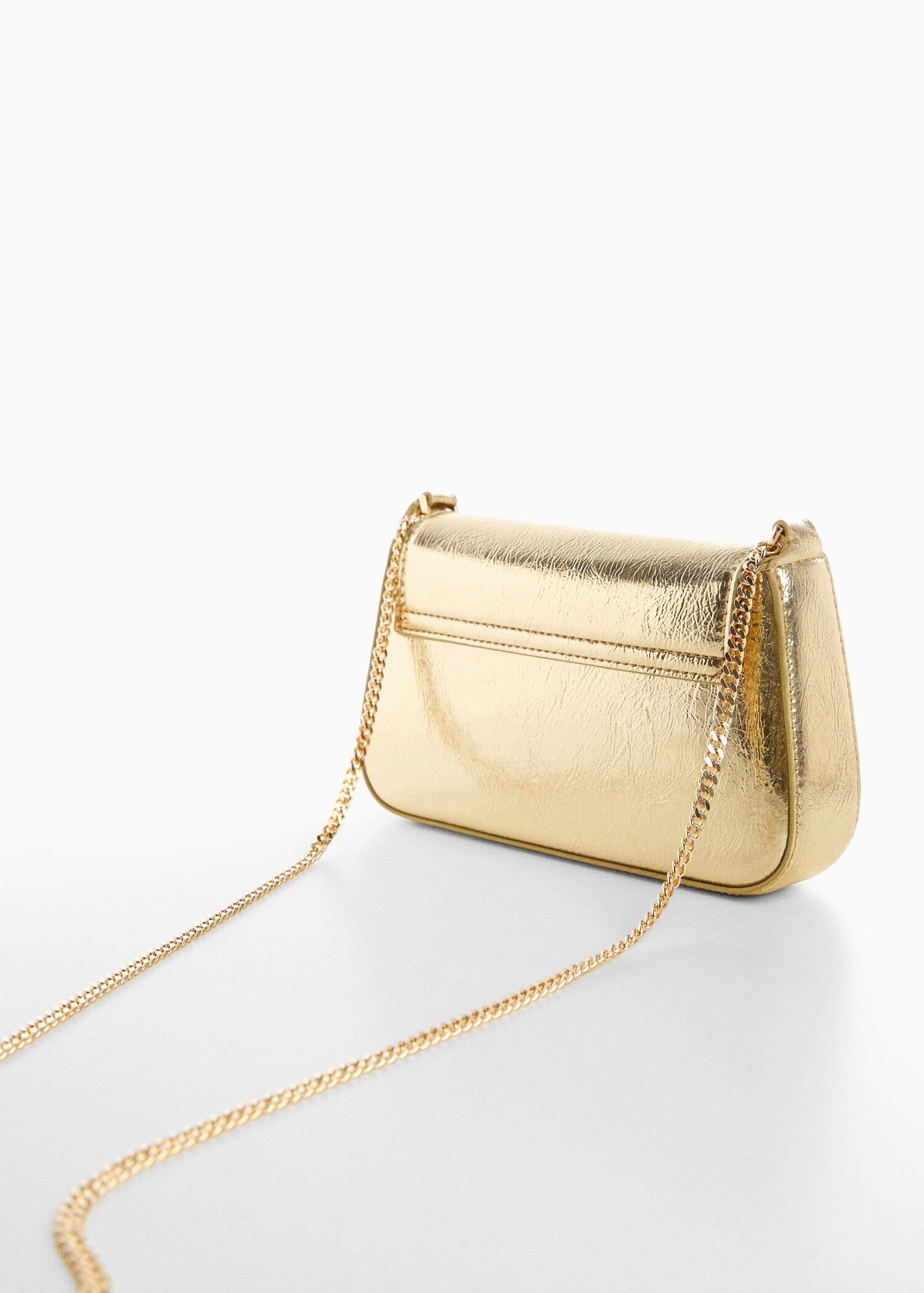 Patent leather-effect chain bag - Details of the article 1