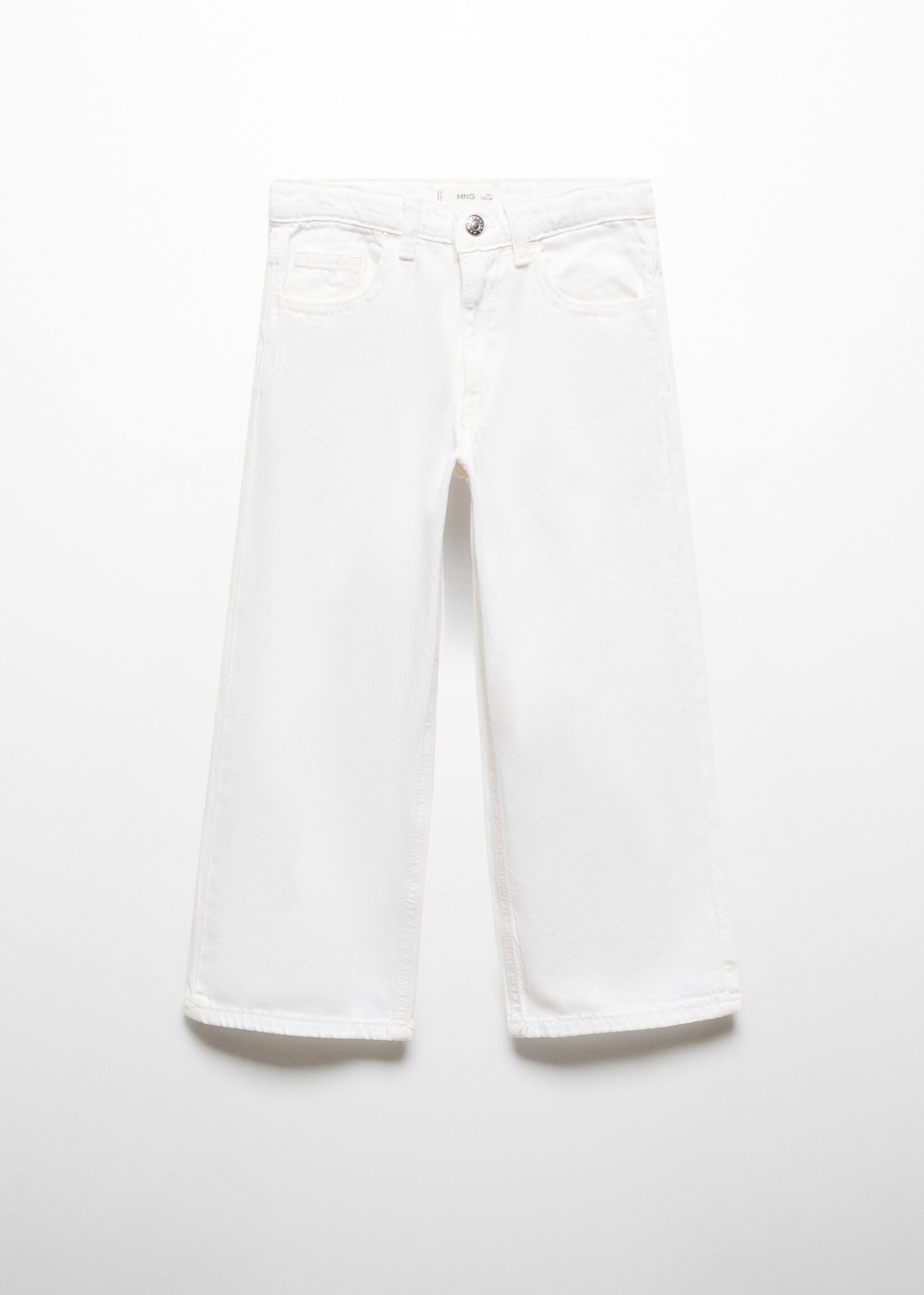 Cotton culotte jeans - Article without model