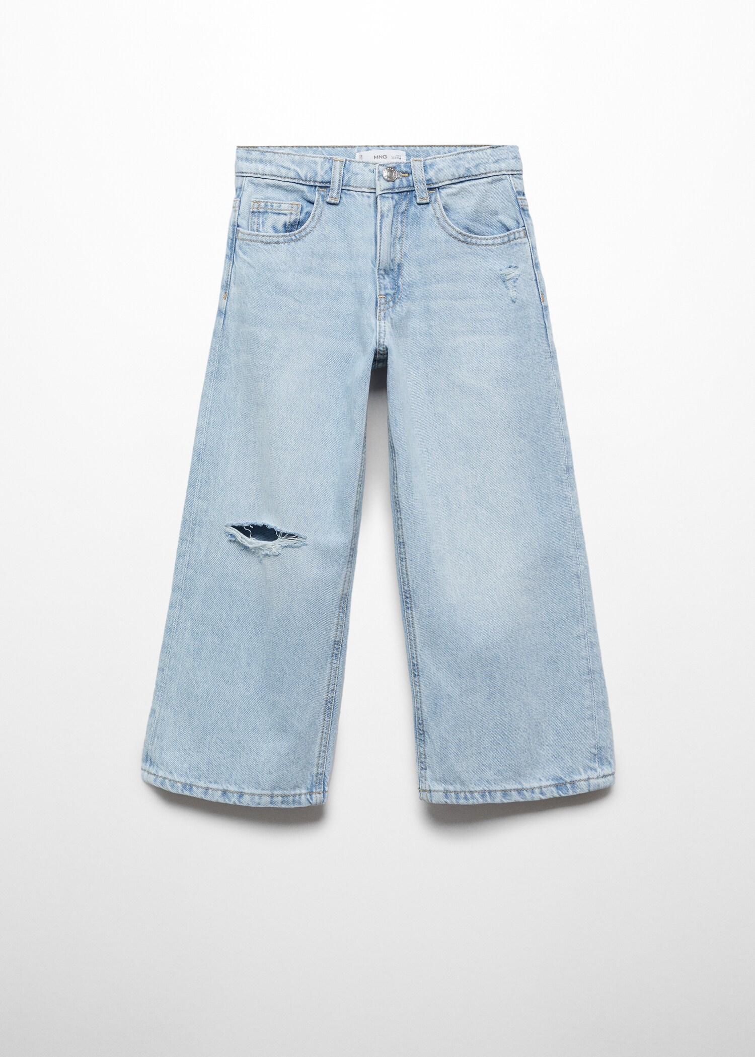 Jean style jupe-culotte coton - Article sans modèle
