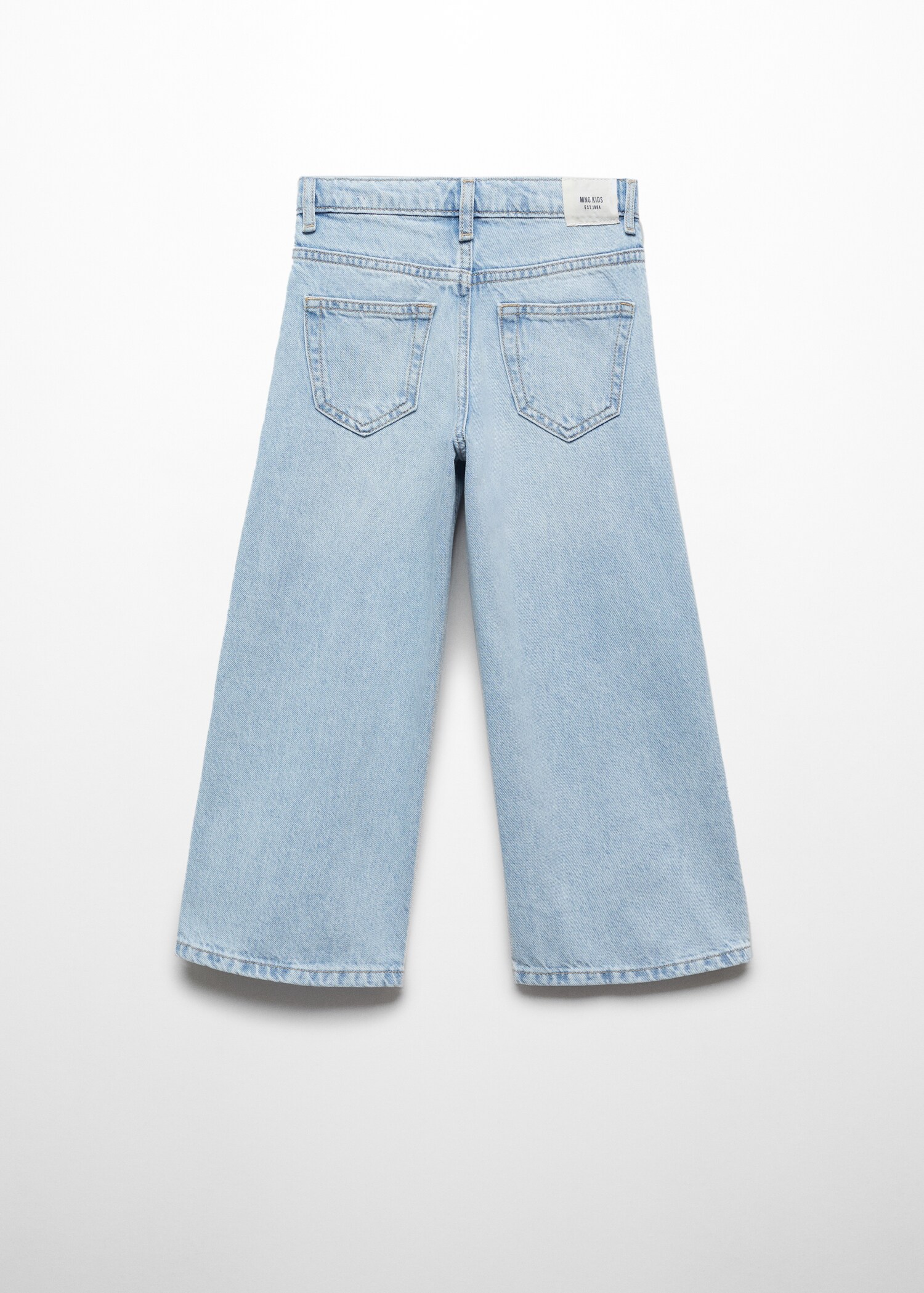 Jean style jupe-culotte coton - Verso de l’article
