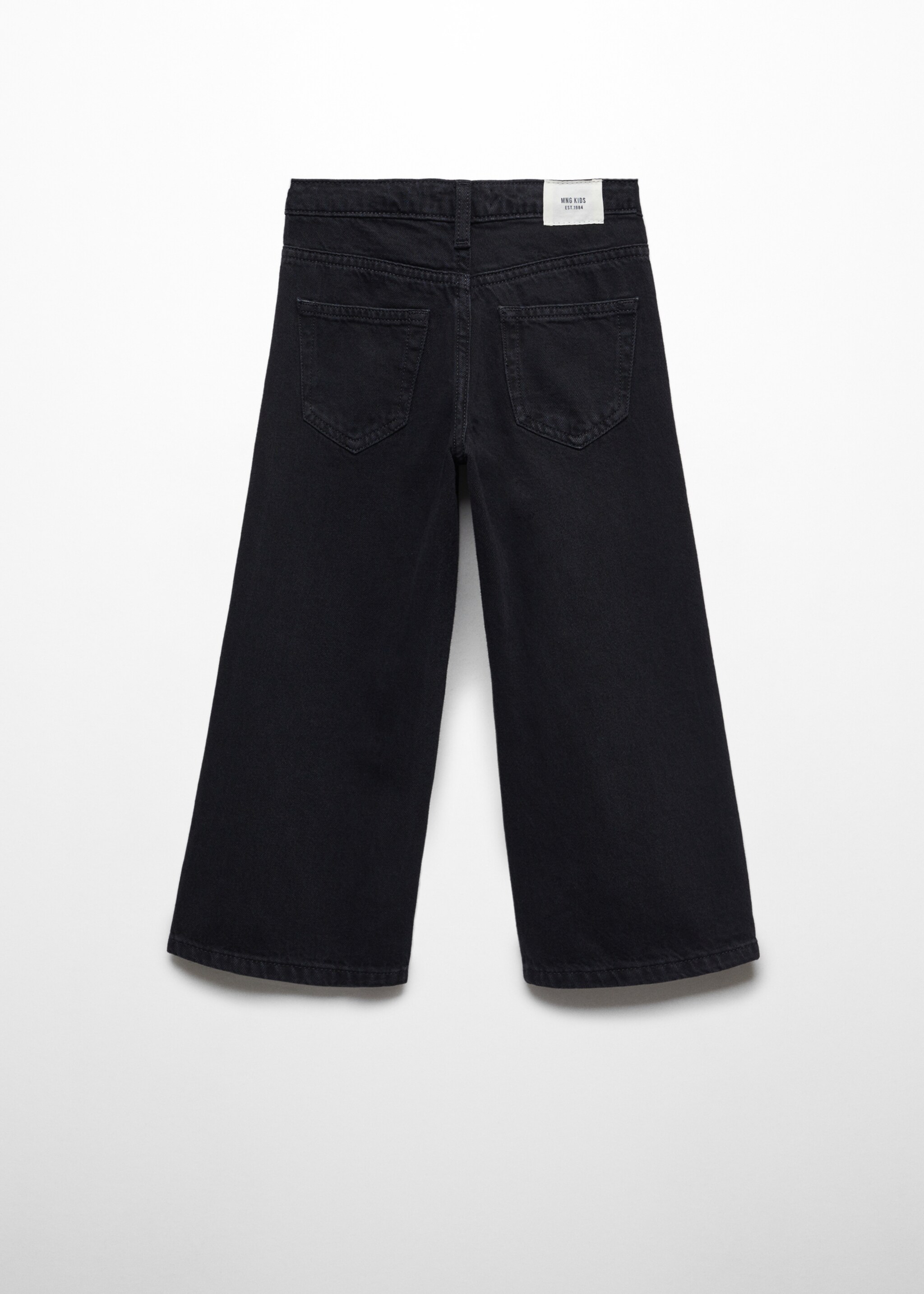 Jeans culotte algodón - Reverso del artículo