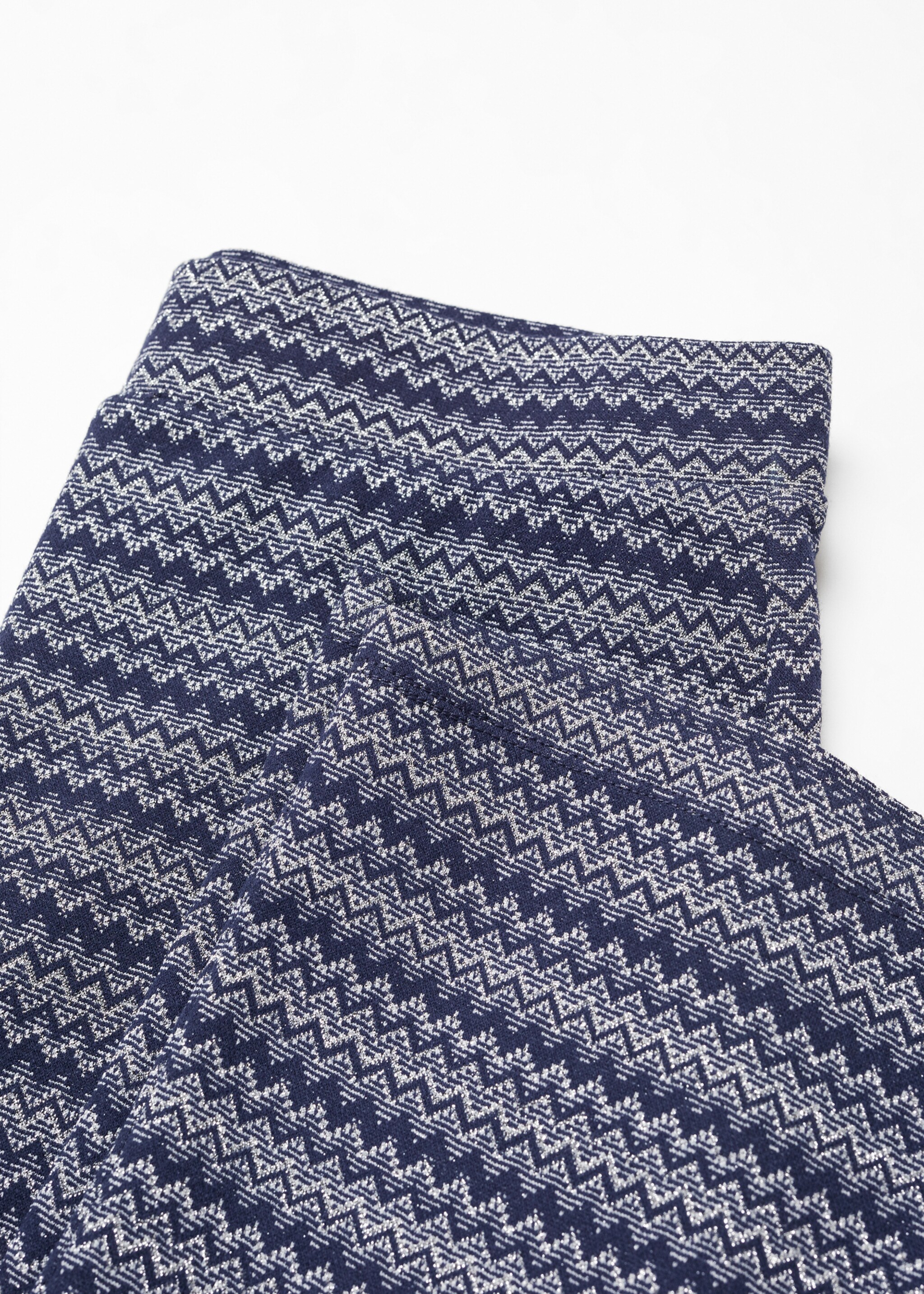 Tryckta leggings - Detaljer om artikeln 8, Navy blå. Ref: 67080464-00.