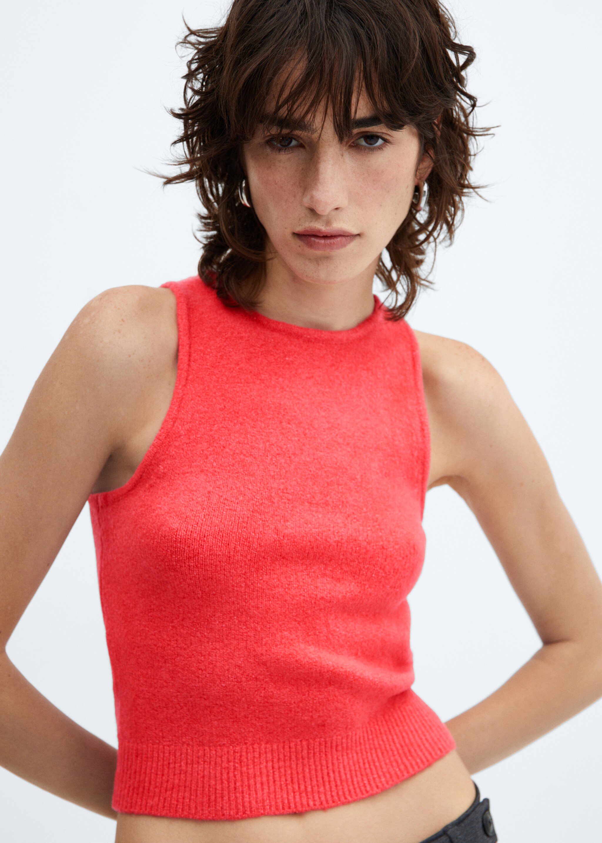 Knit strap top - Details of the article 1