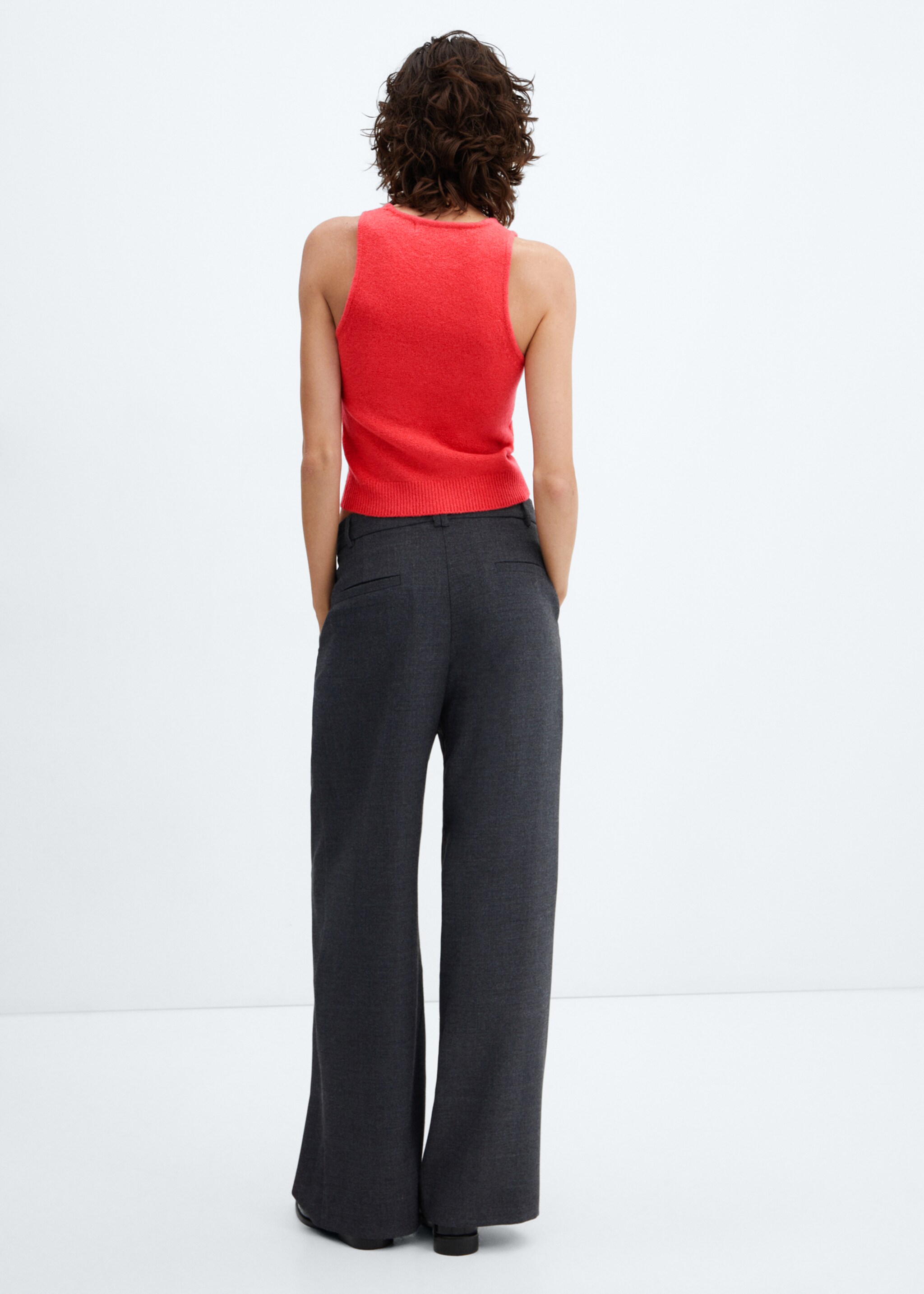 Knit strap top - Reverse of the article