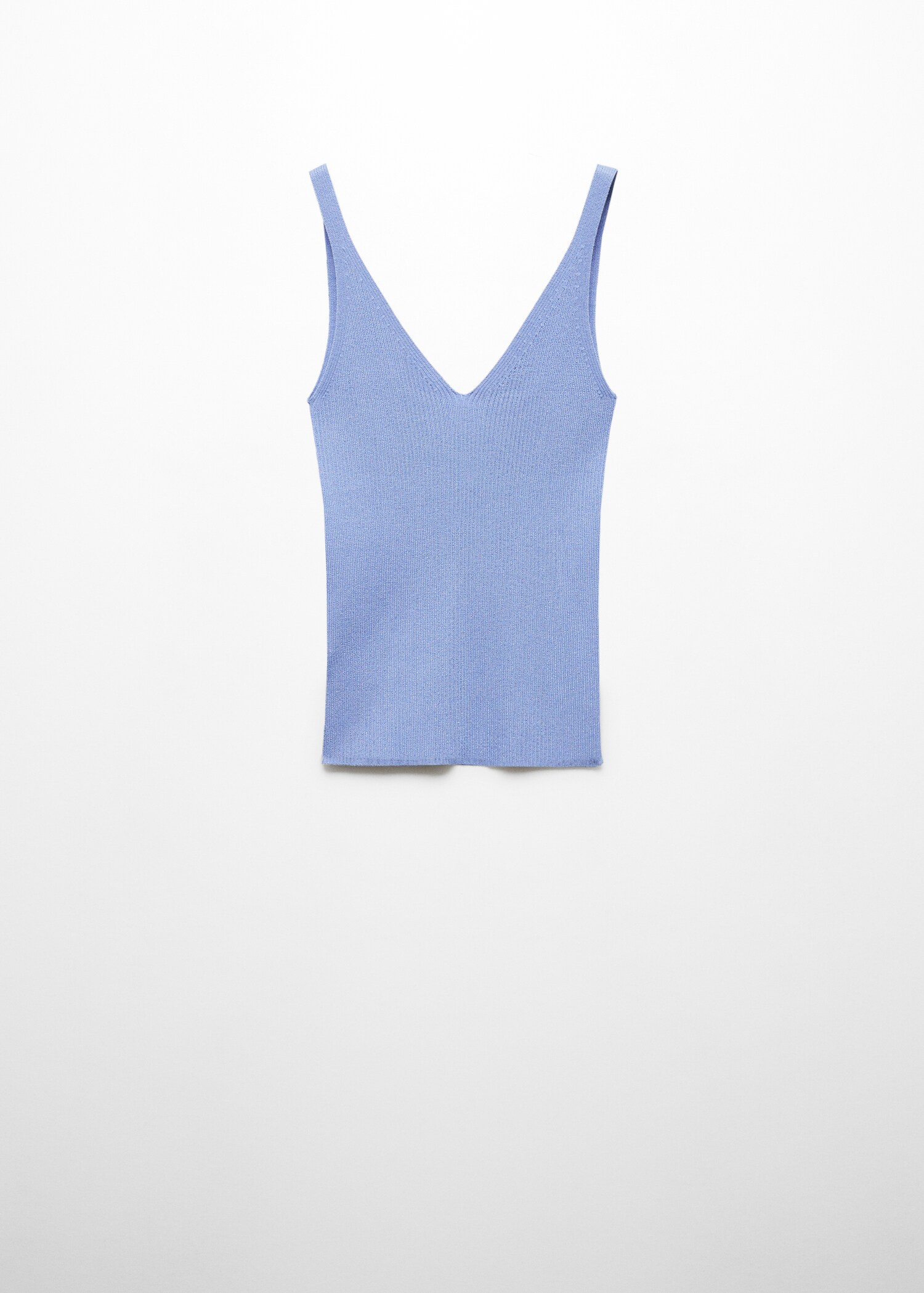 V-neck knitted top - Article without model