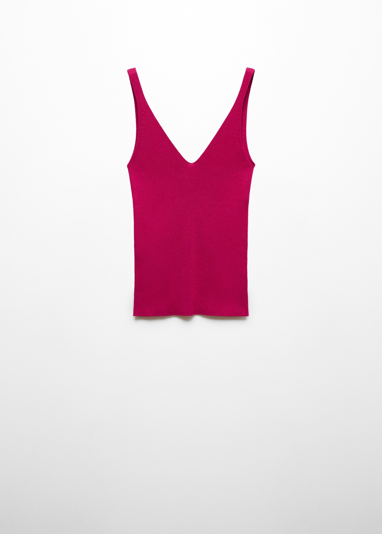 V-neck knitted top - Article without model