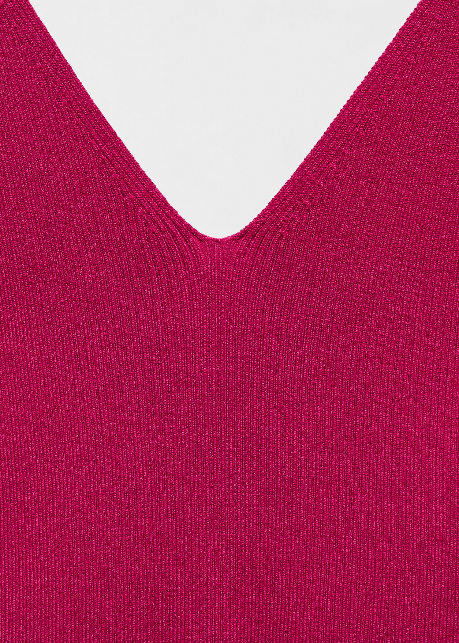 V-neck knitted top - Details of the article 8