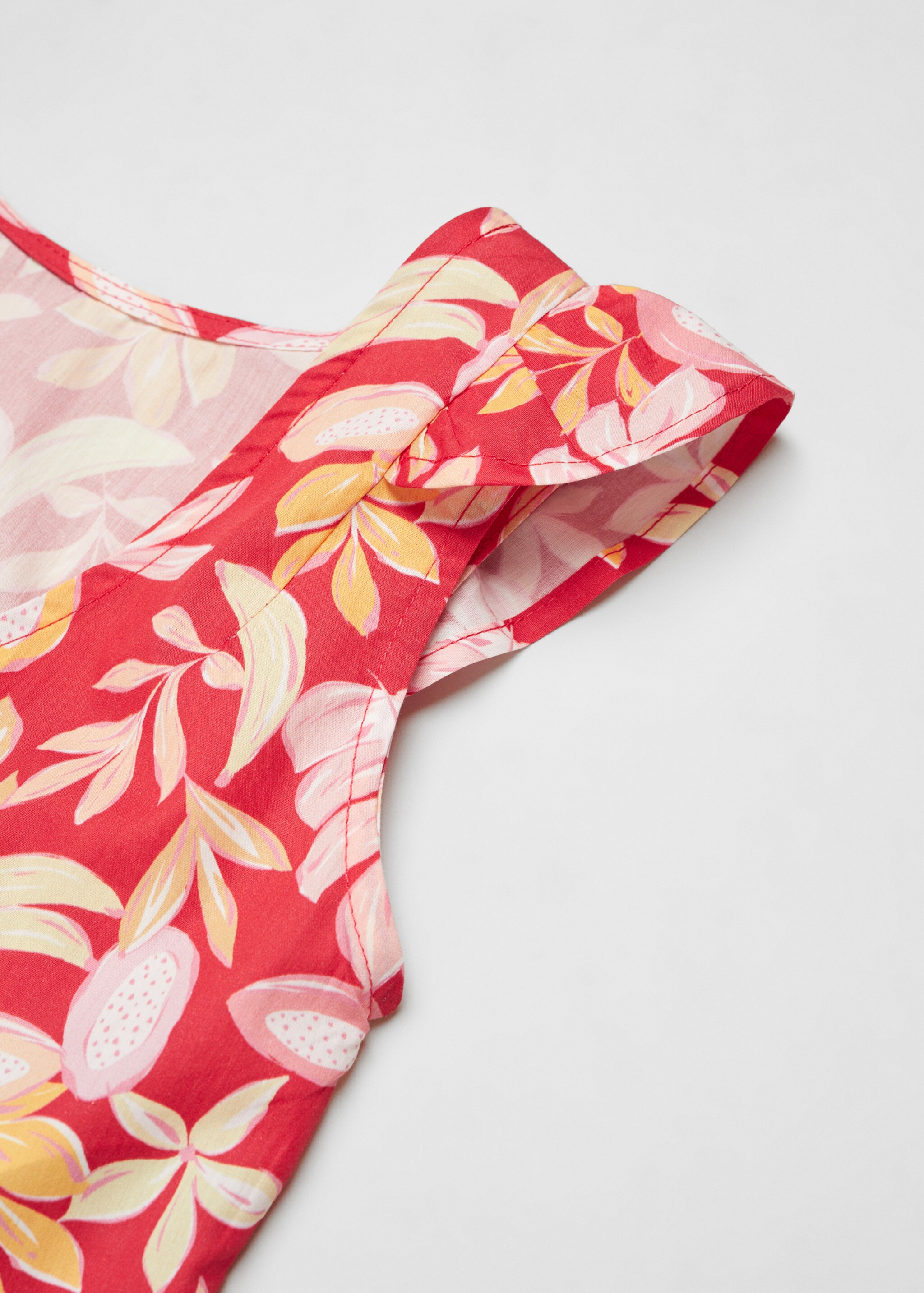 Ruffle printed top - Details of the article 8