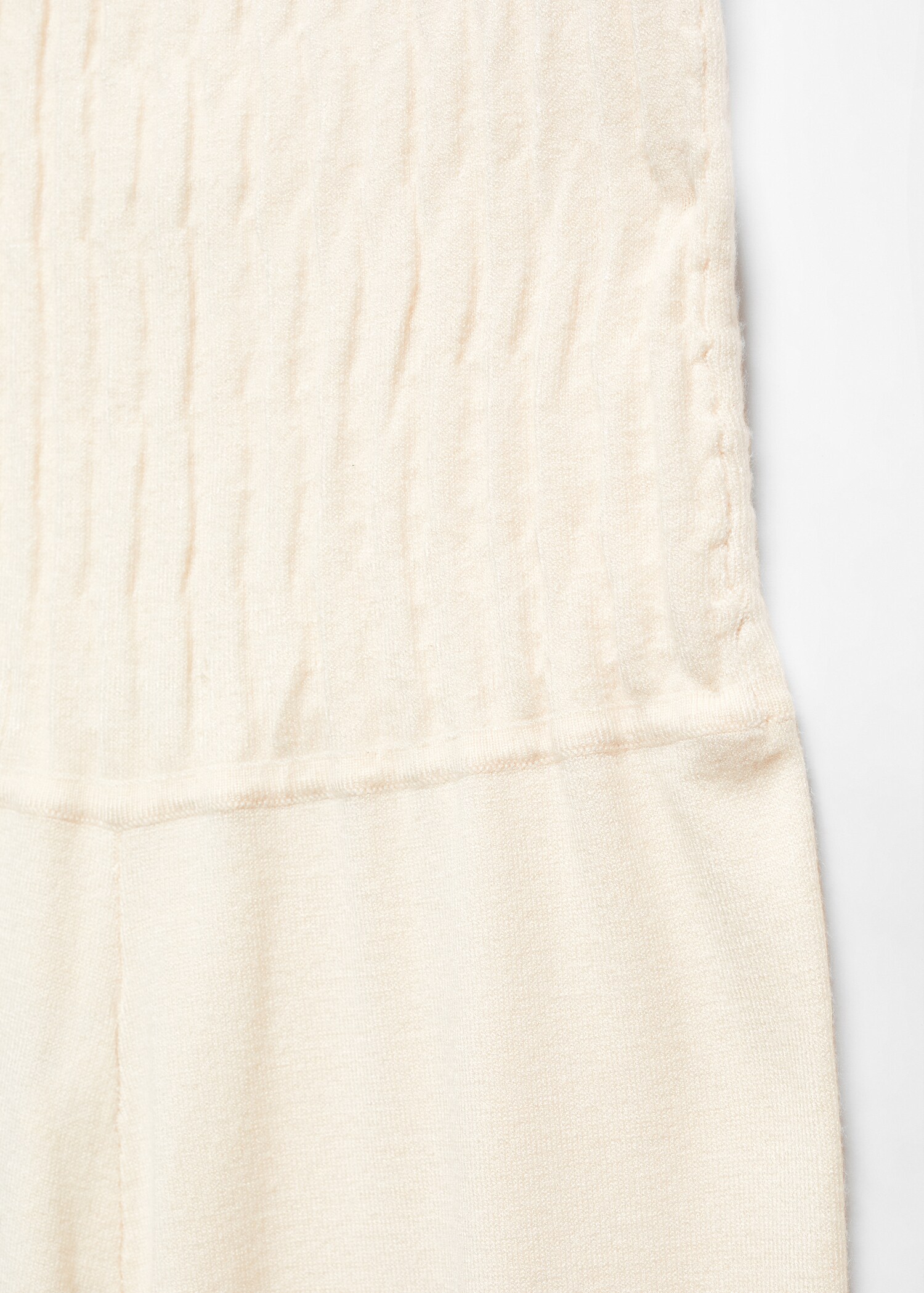 Knitted wide-leg pants - Details of the article 8