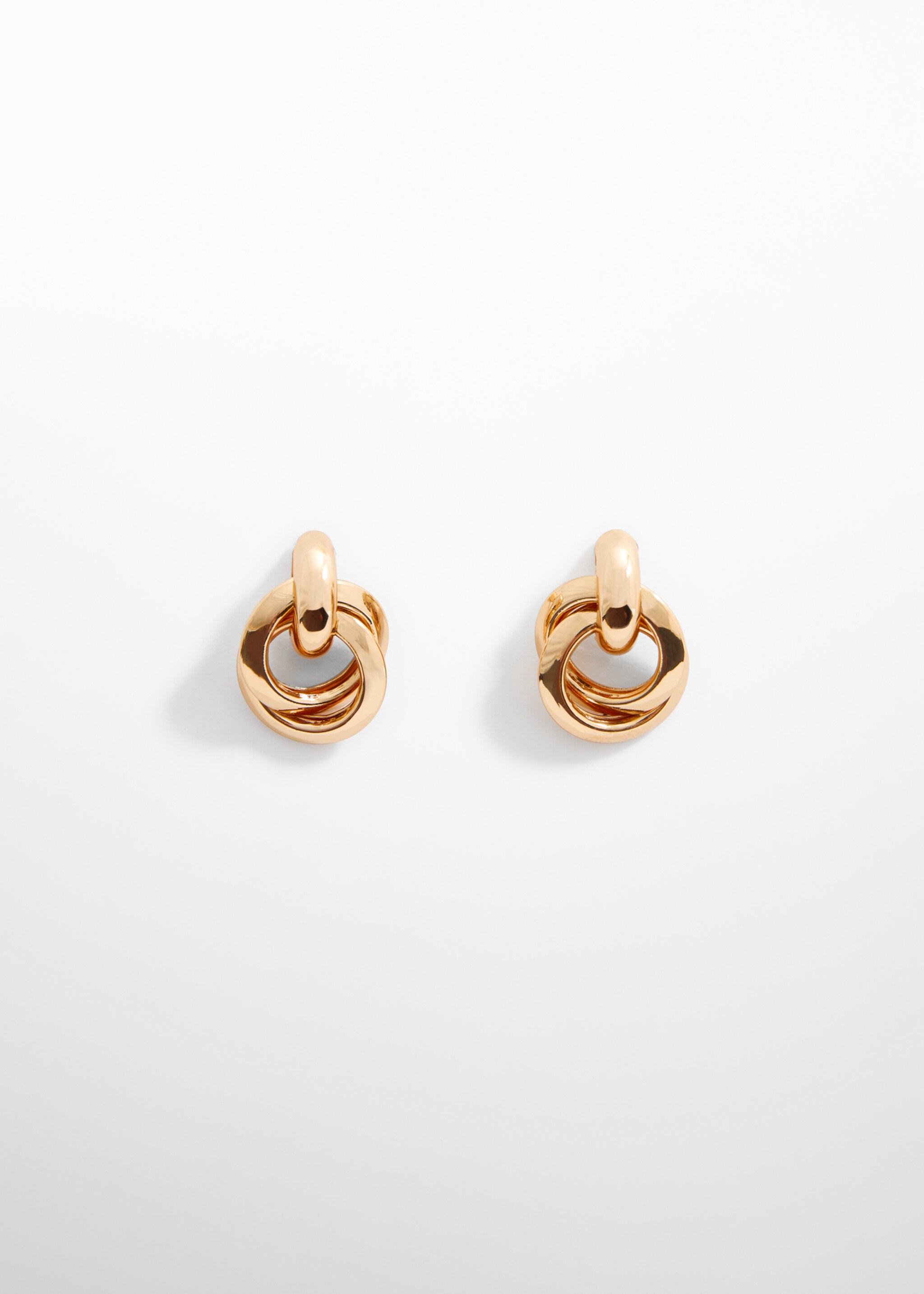 Intertwined hoop earrings - Article without model