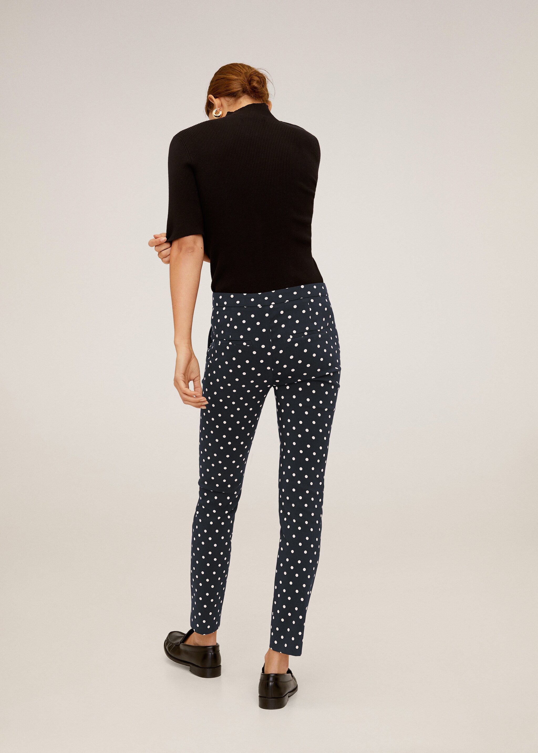 Pantalón skinny crop - Reverso del artículo