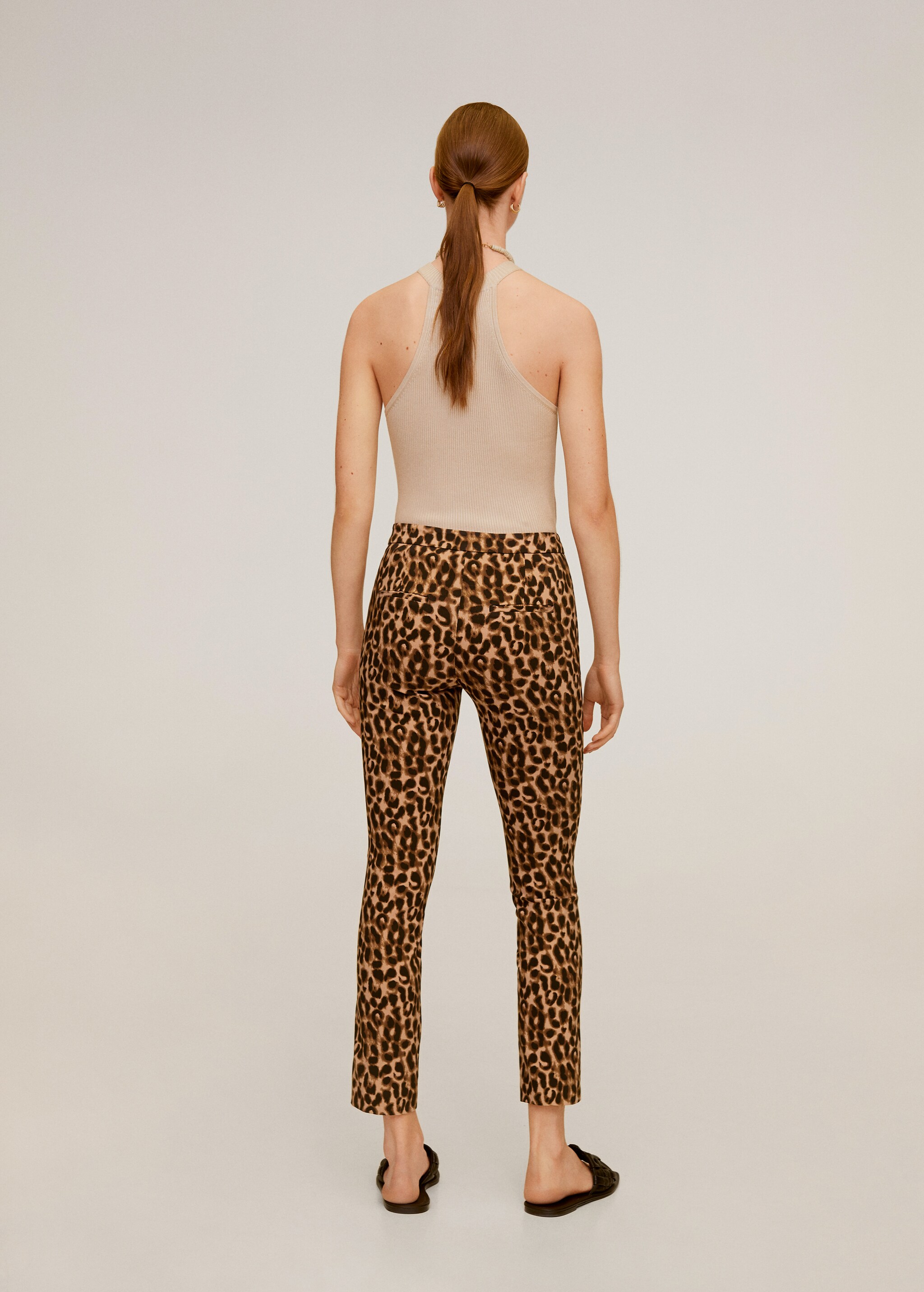 Pantalón skinny crop - Reverso del artículo