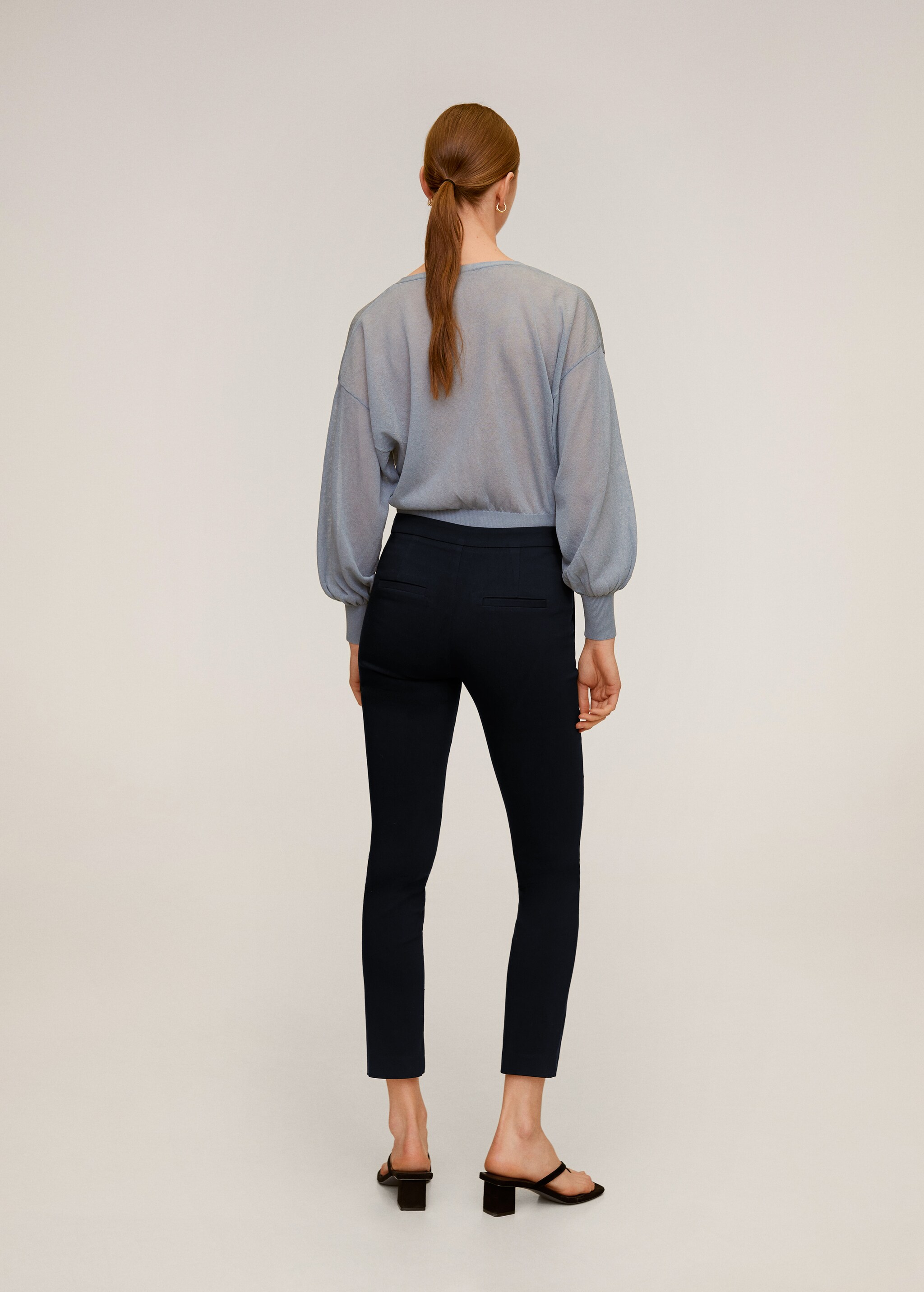 Pantalón skinny crop - Reverso del artículo