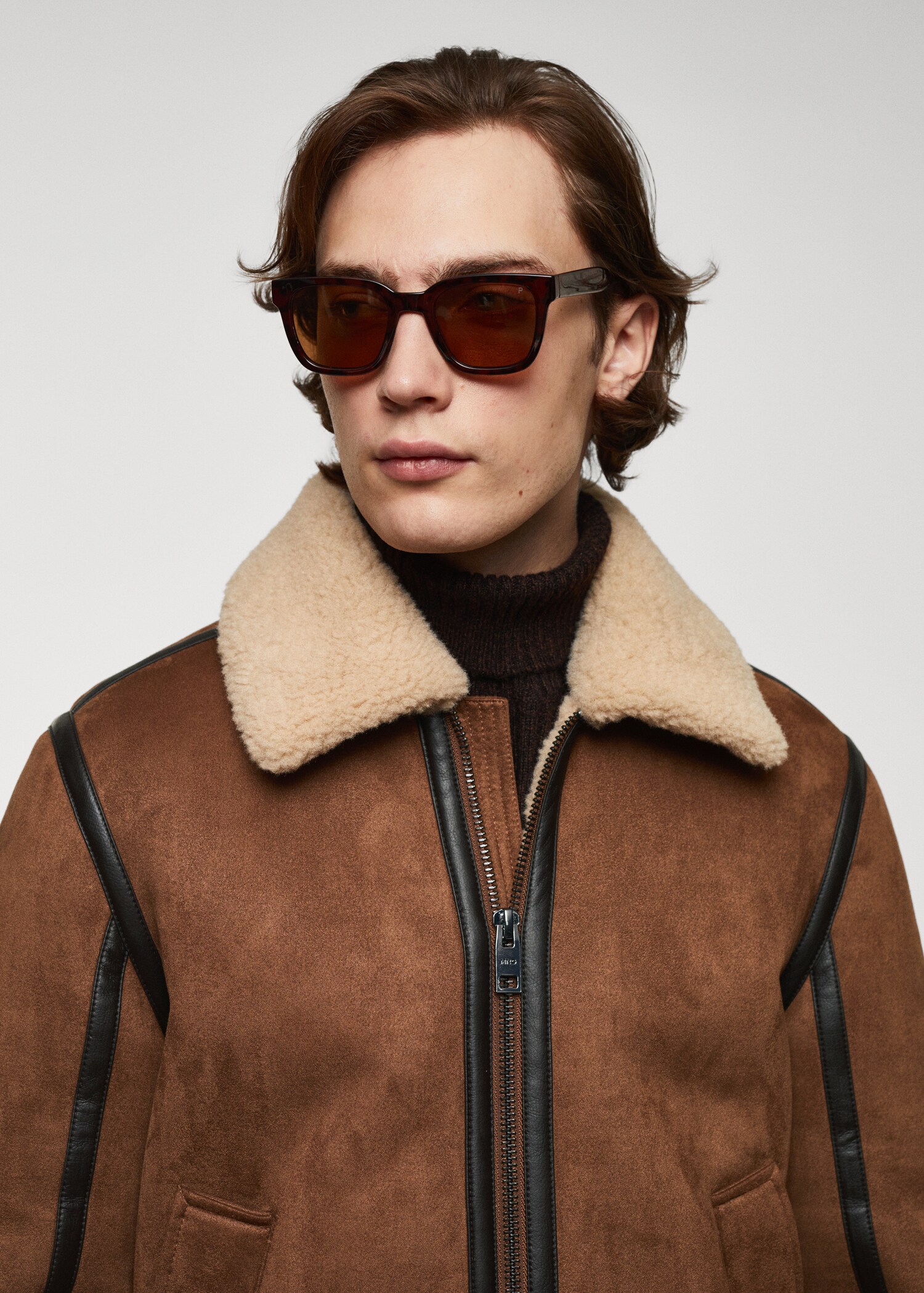 Double-Face-Shearlingjacke - Detail des Artikels 1