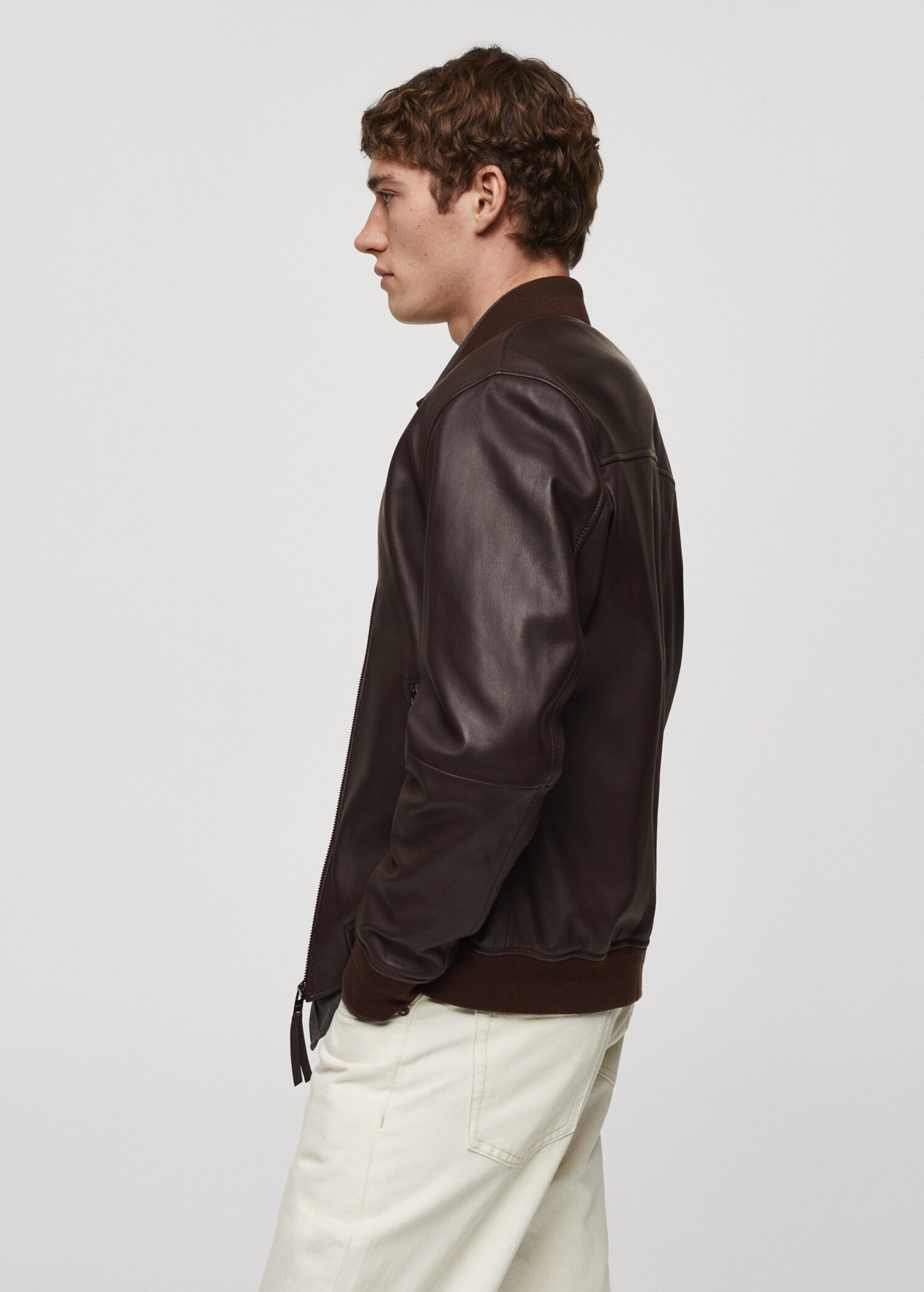 Jacke aus 100 % Nappaleder - Detail des Artikels 4