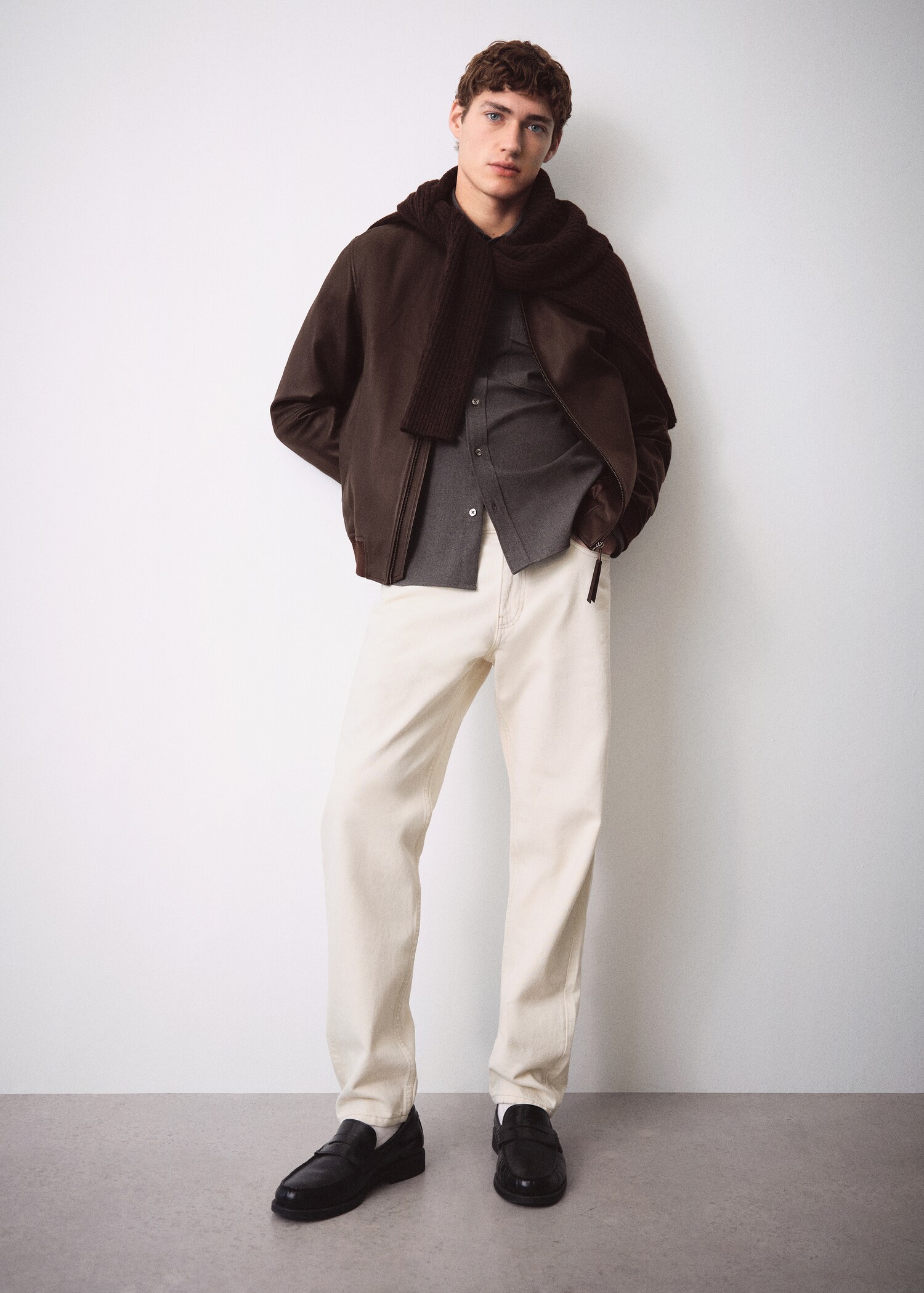 Jacke aus 100 % Nappaleder - Detail des Artikels 7