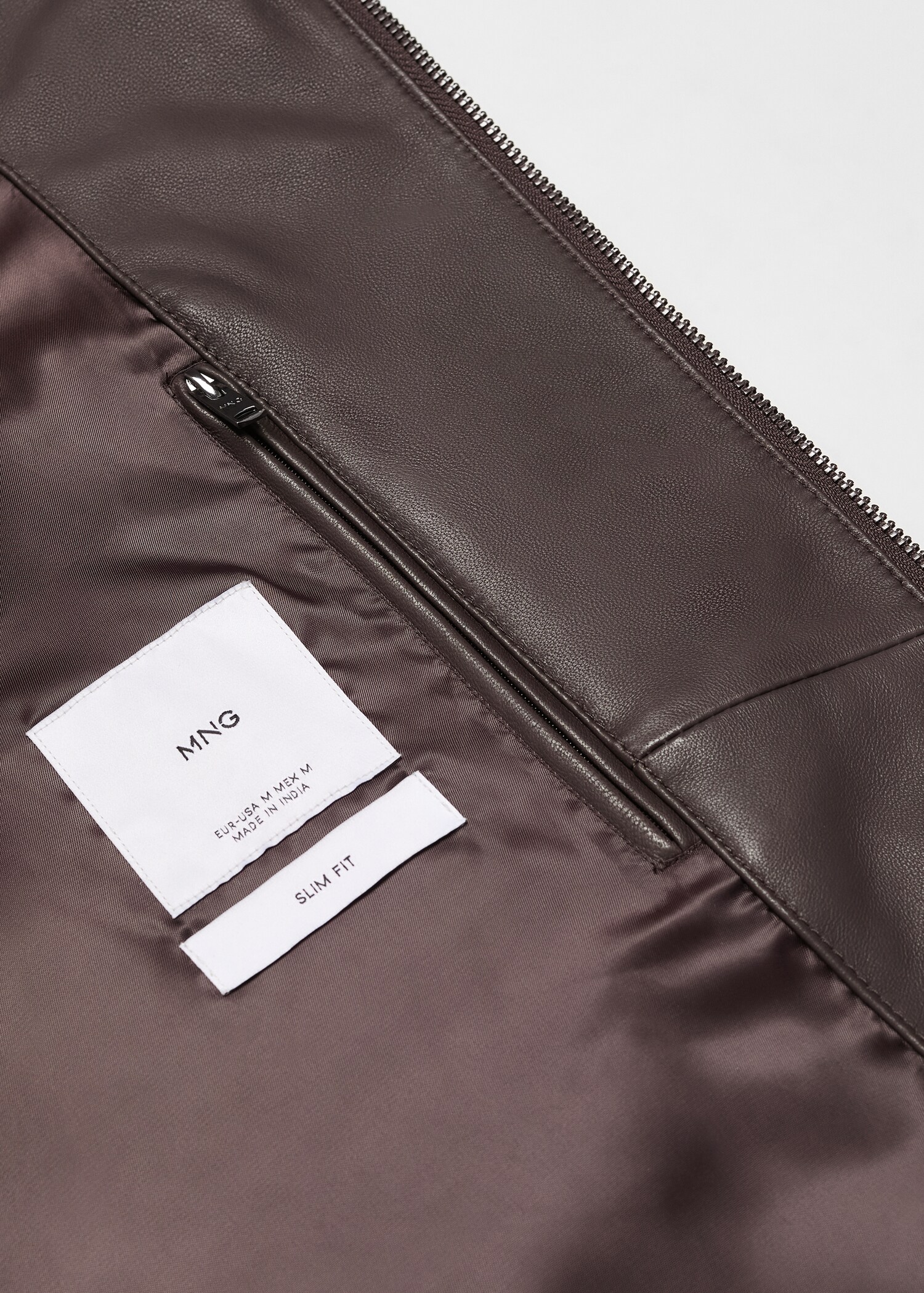 Jacke aus 100 % Nappaleder - Detail des Artikels 8