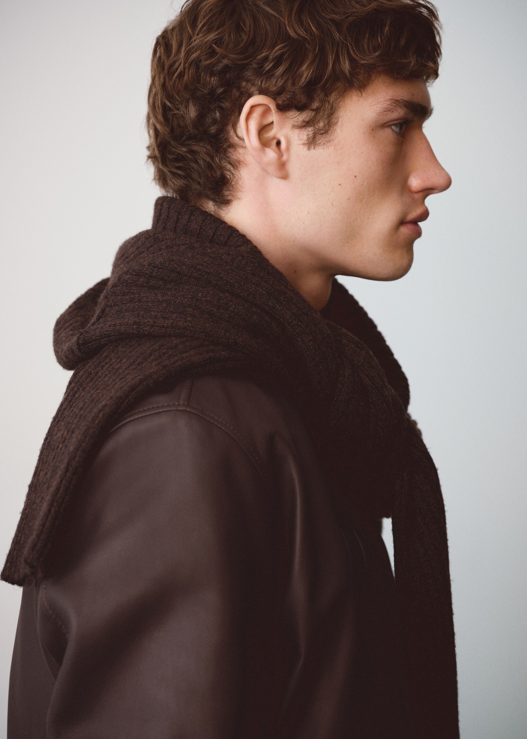 100% nappa leather jacket - Details of the article 9