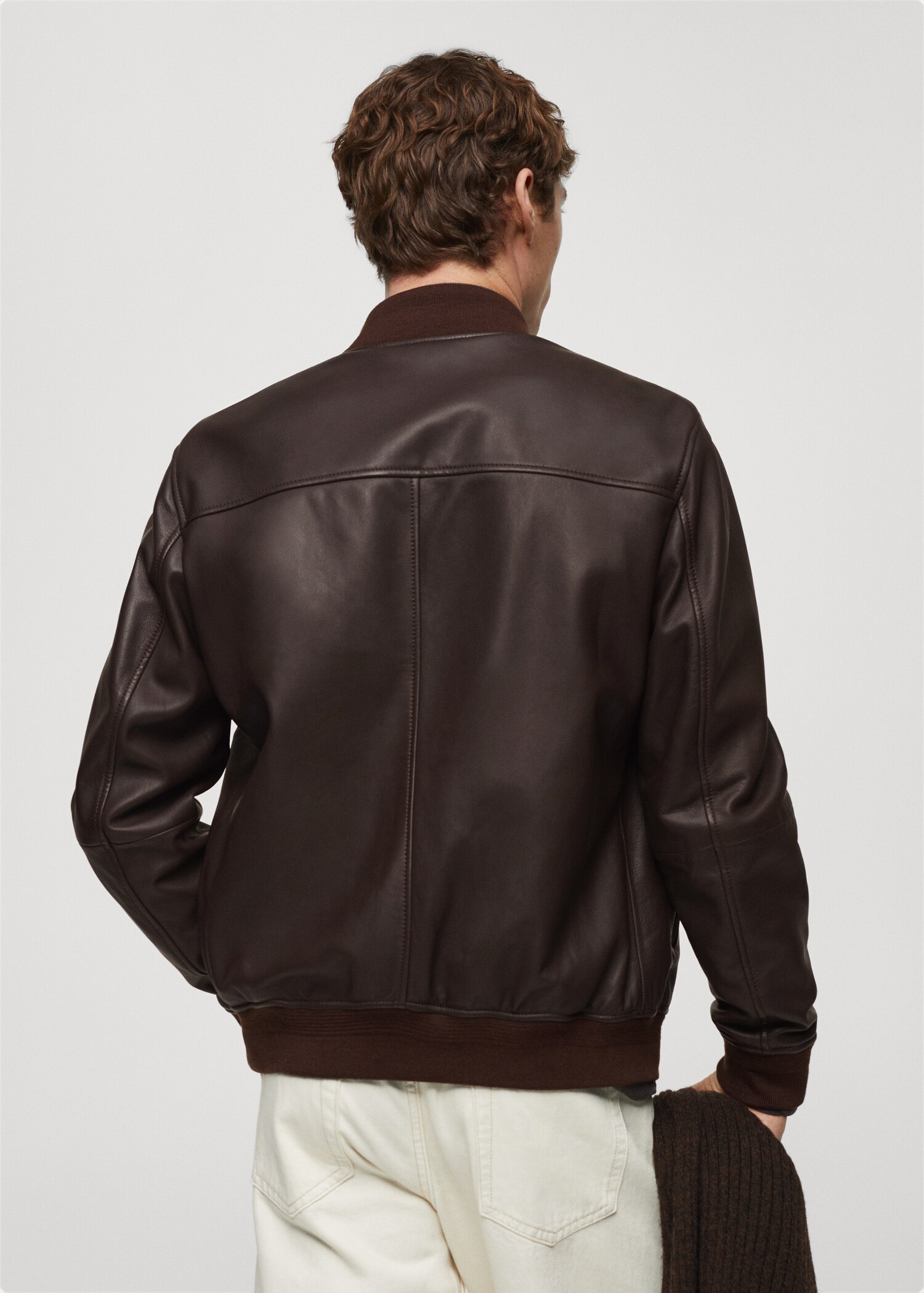 Jacke aus 100 % Nappaleder - Rückseite des Artikels