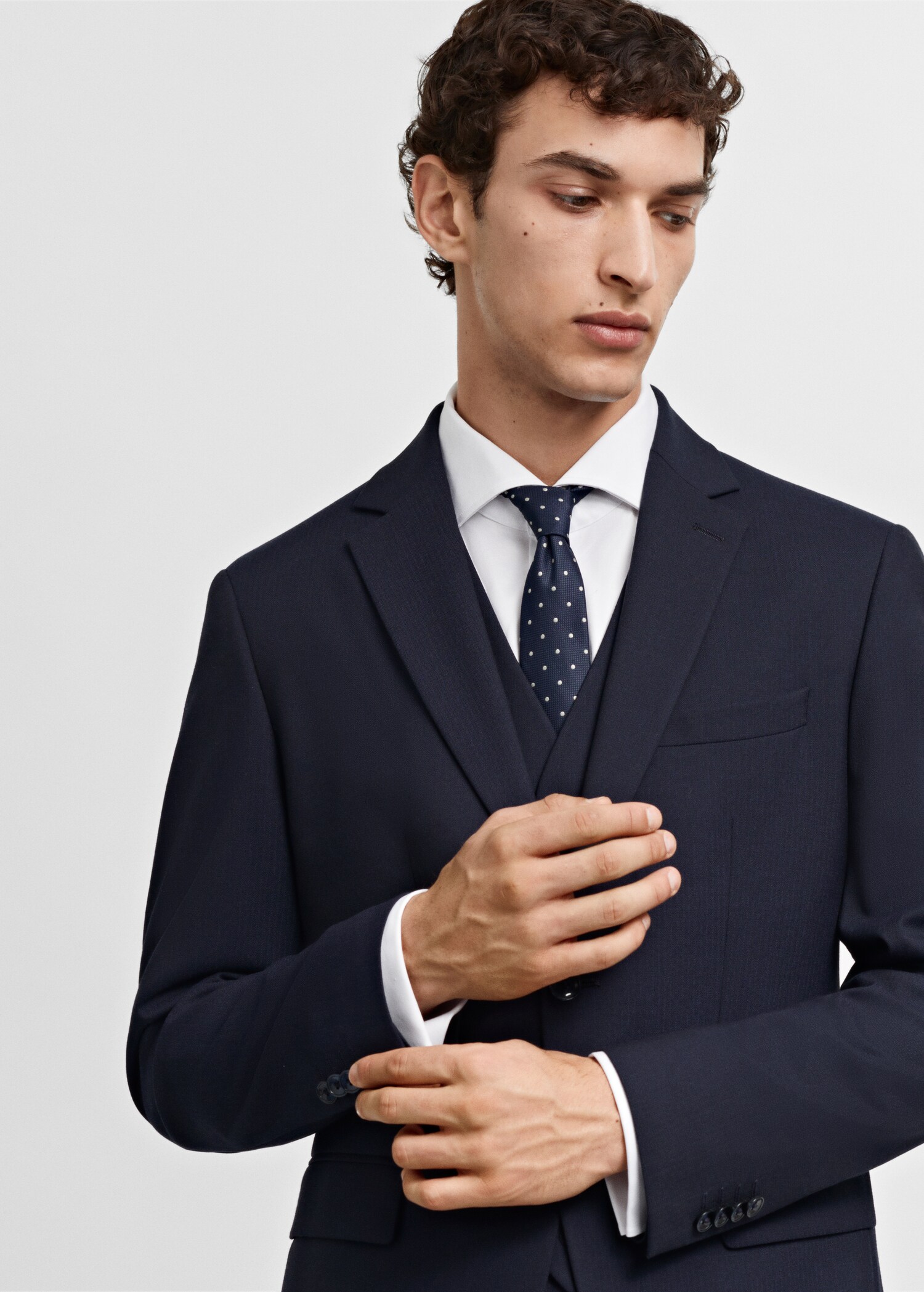 Americana vestit slim fit teixit comfort strech - Detall de l'article 1