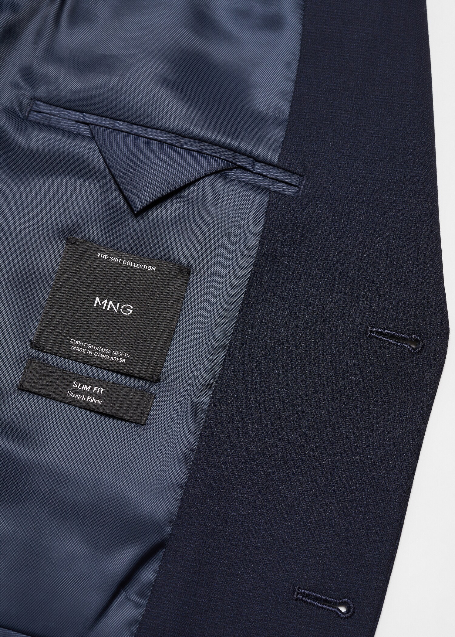 Americana vestit slim fit teixit comfort strech - Detall de l'article 8