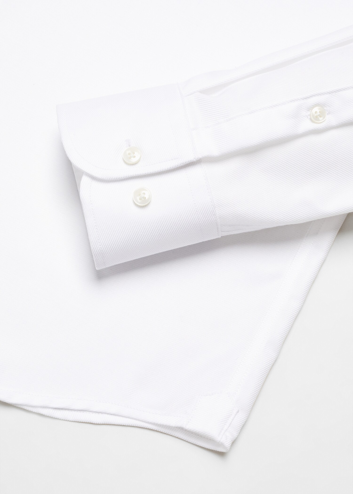 Regular-fit structured suit shirt - Details of the article 0