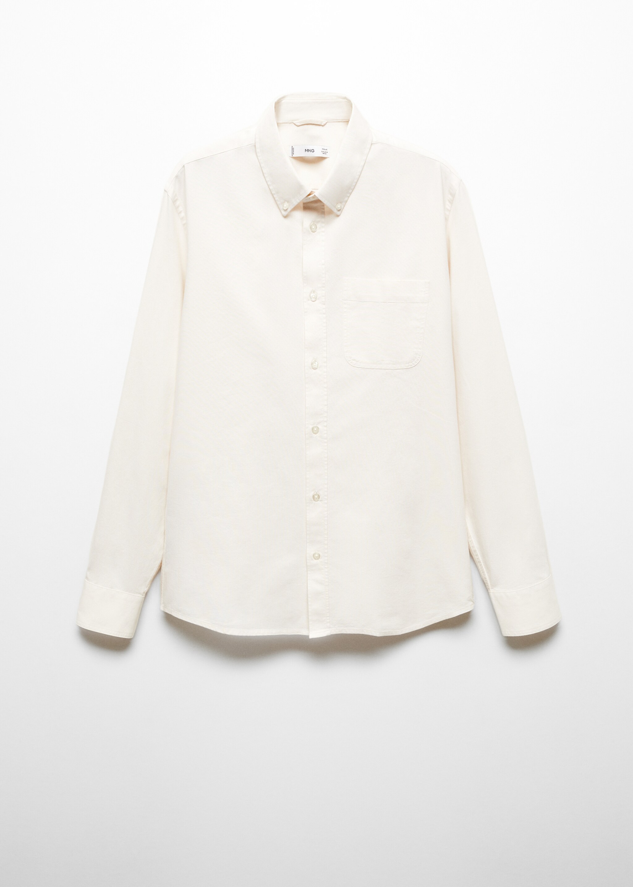 Regular fit Oxford cotton shirt - Article without model