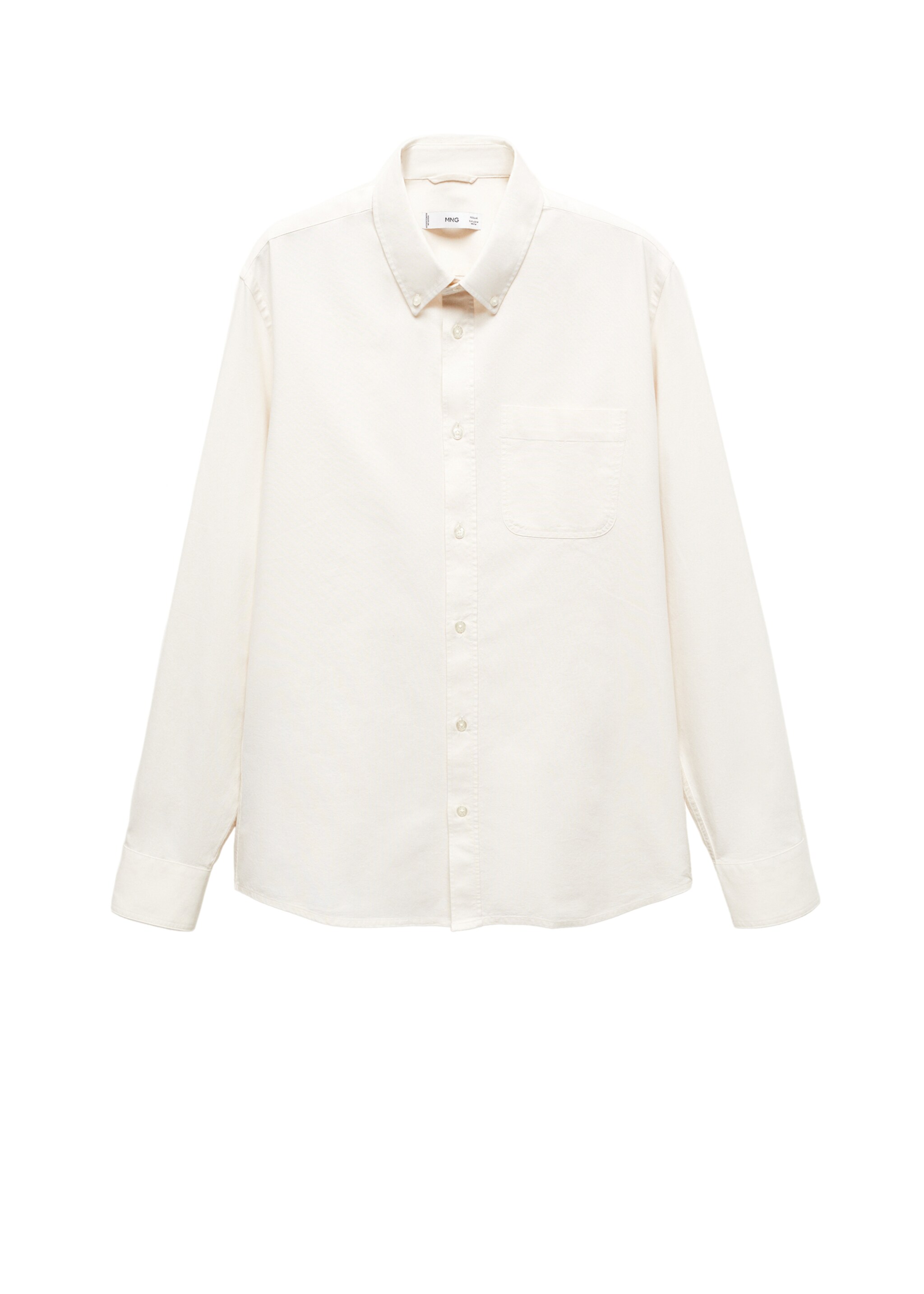 Regular fit Oxford cotton shirt - Details of the article 9