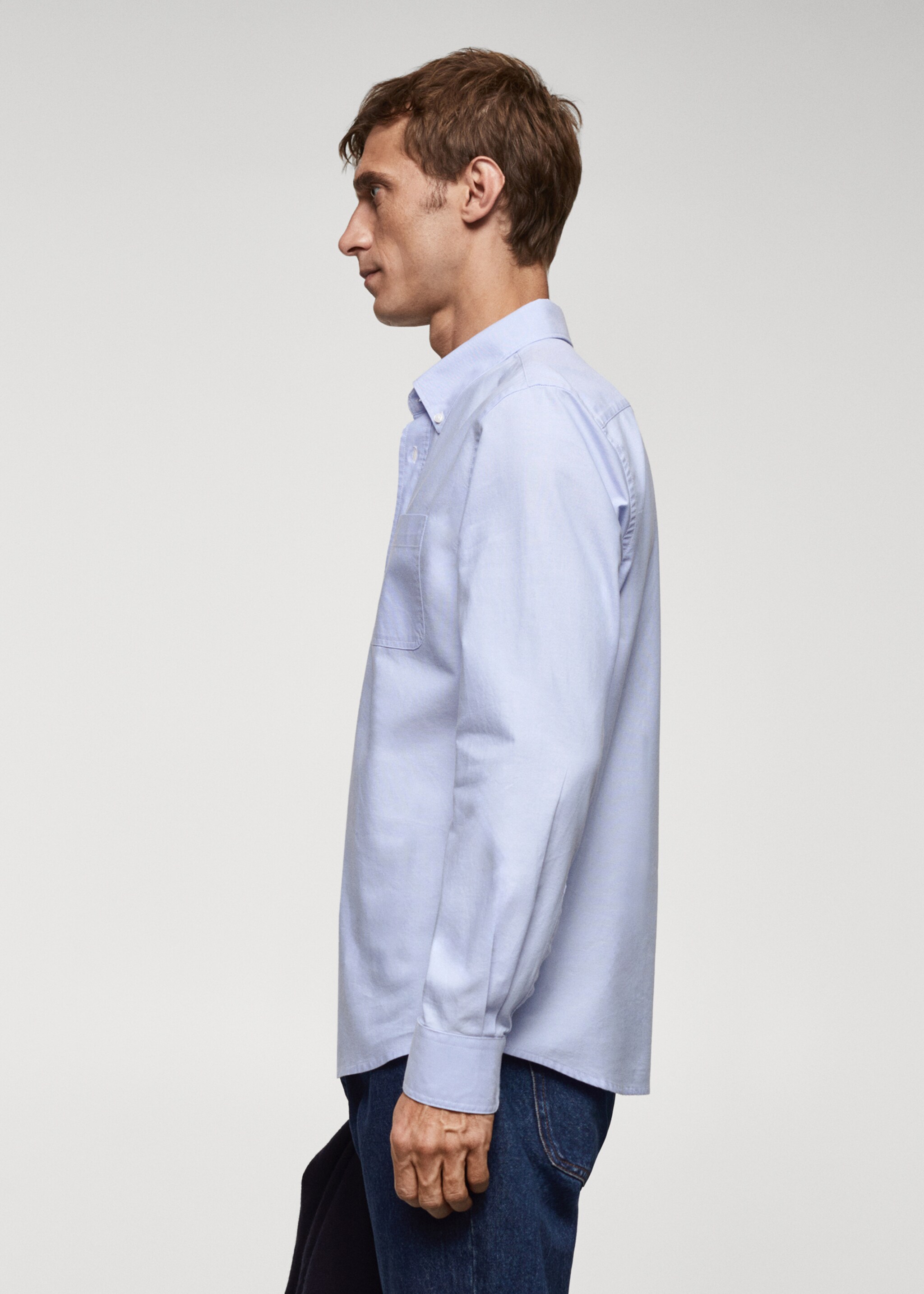 Camisa regular fit Oxford algodón - Detalle del artículo 2