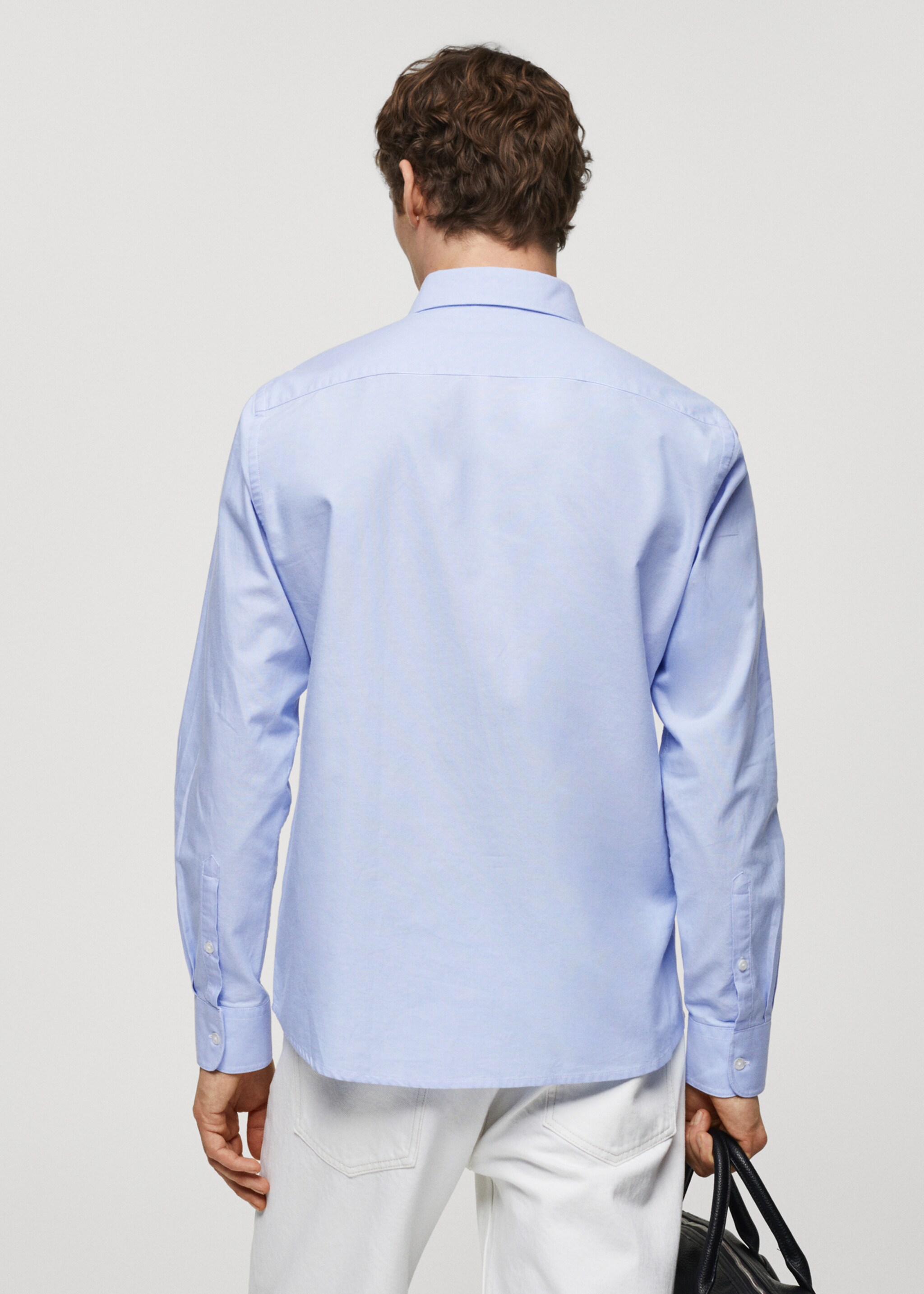 Camisa regular fit Oxford algodón - Reverso del artículo