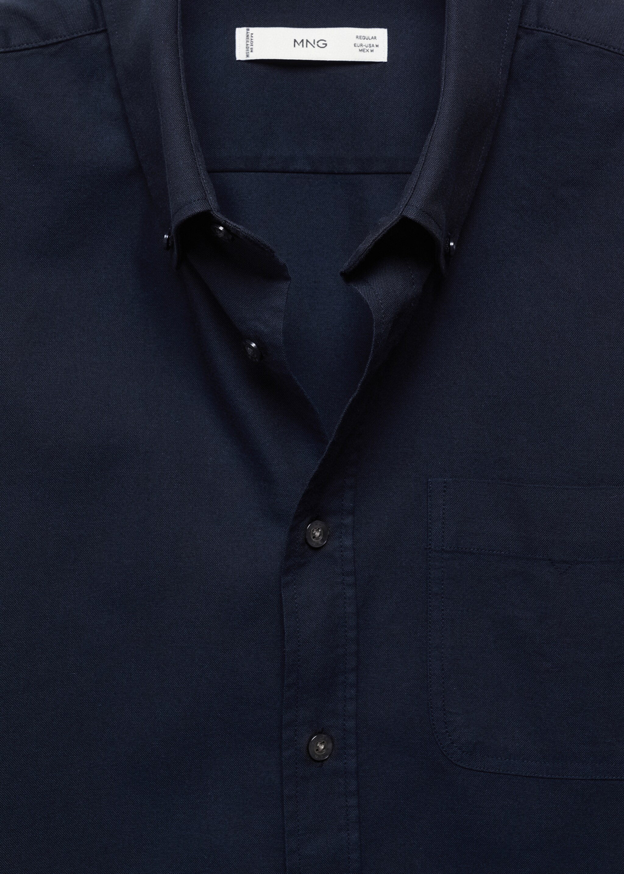 Camisa regular fit Oxford algodón - Detalle del artículo 8