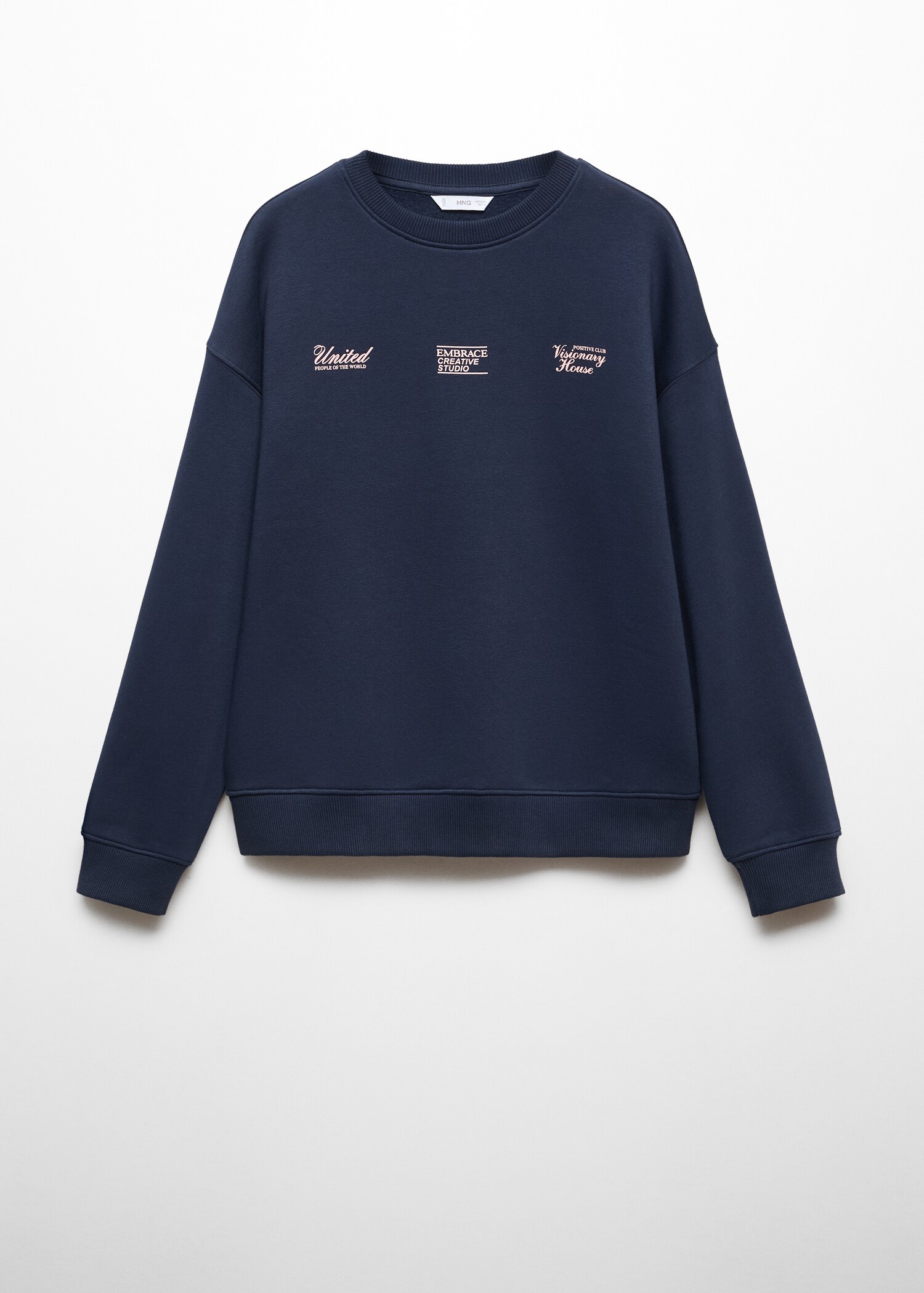 Sudadera mensaje estampado - Artículo sin modelo
