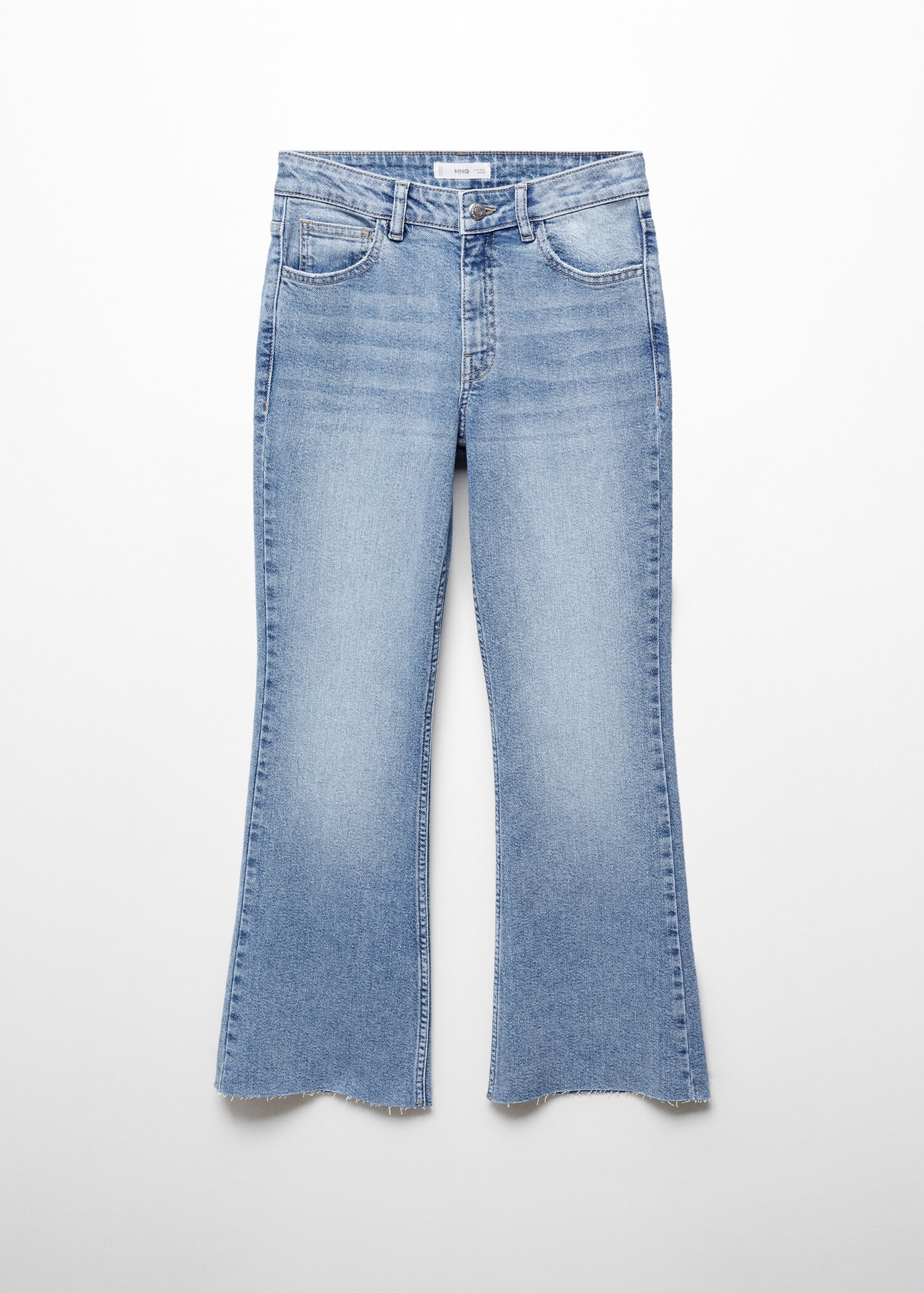 Crop flared jeans - Article without model