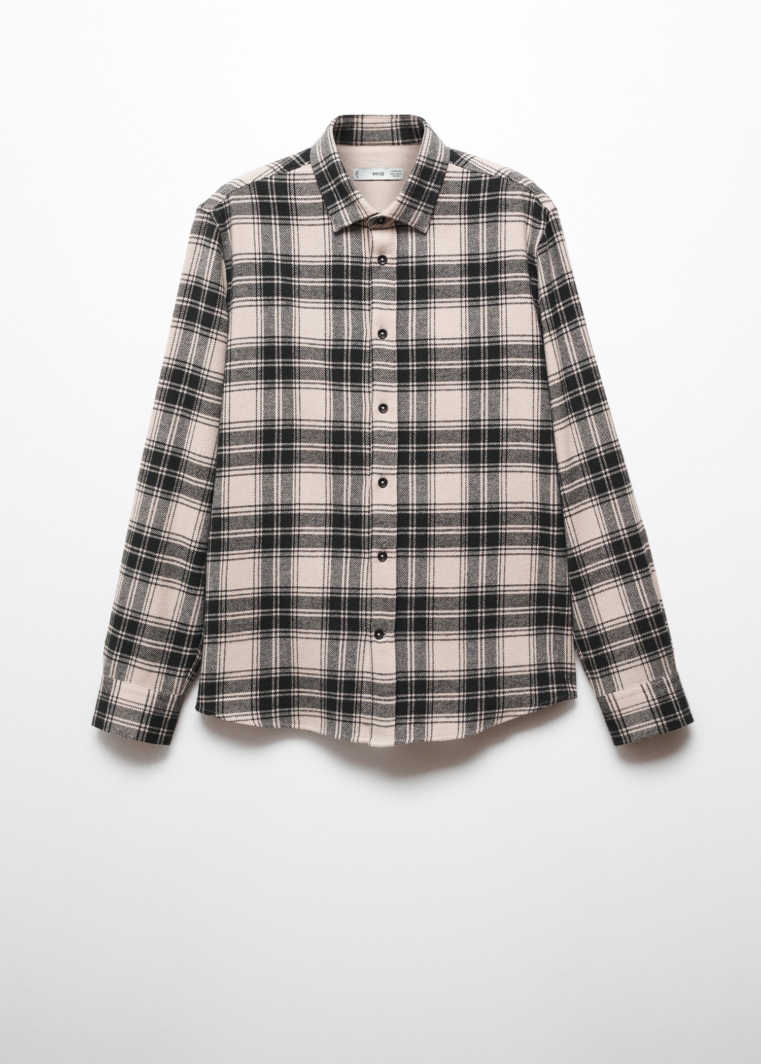 Chemise regular fit flanelle carreaux - Article sans modèle