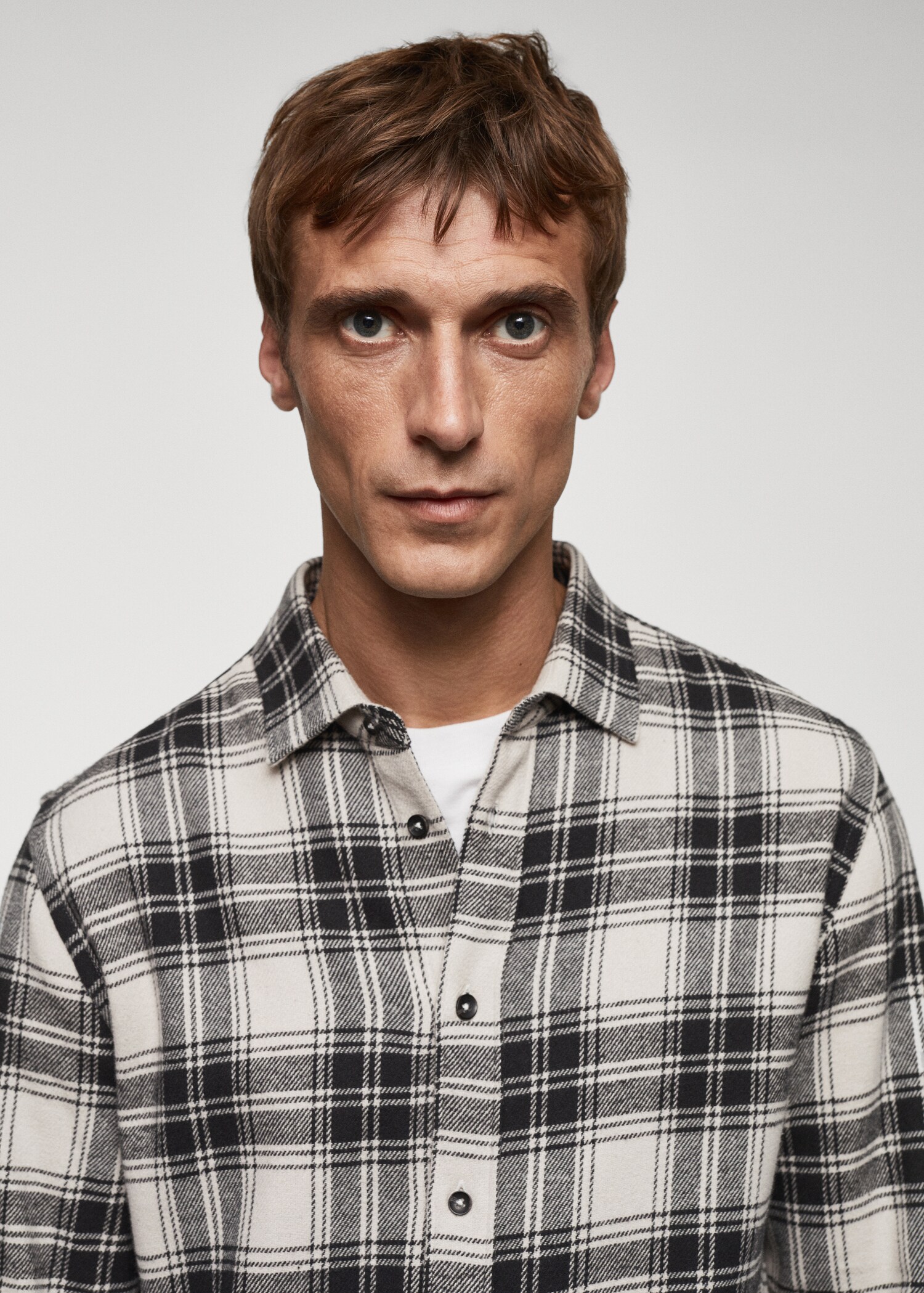 Chemise regular fit flanelle carreaux - Détail de l'article 1