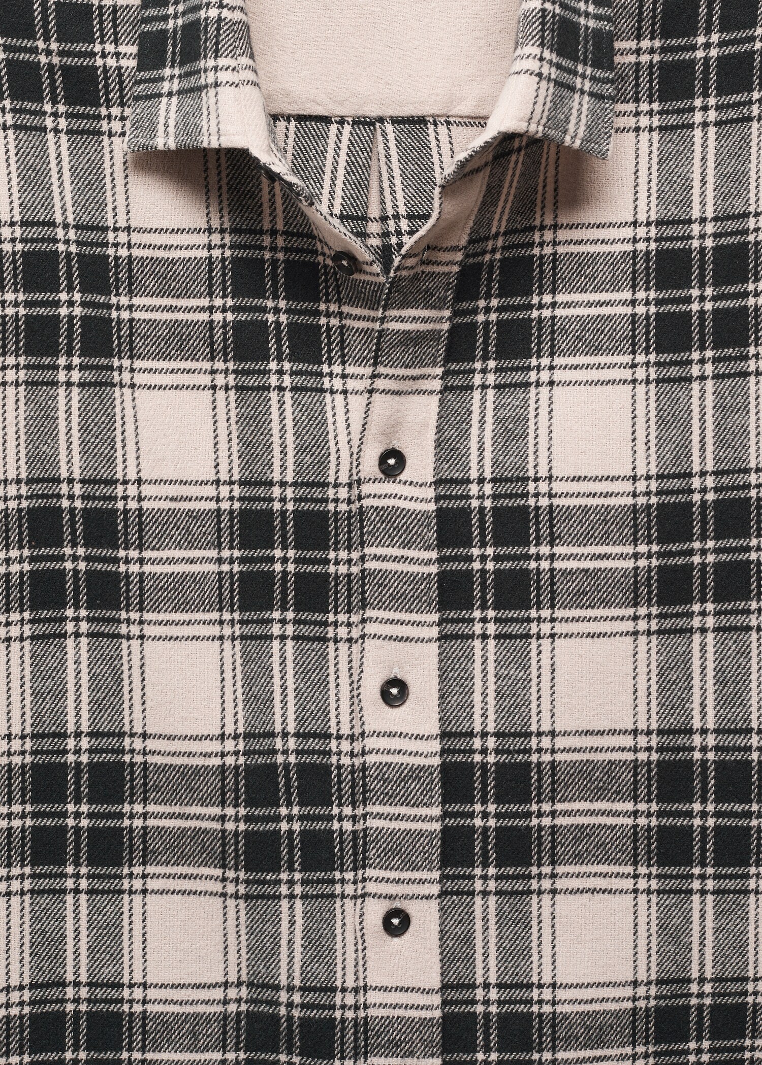 Chemise regular fit flanelle carreaux - Détail de l'article 8