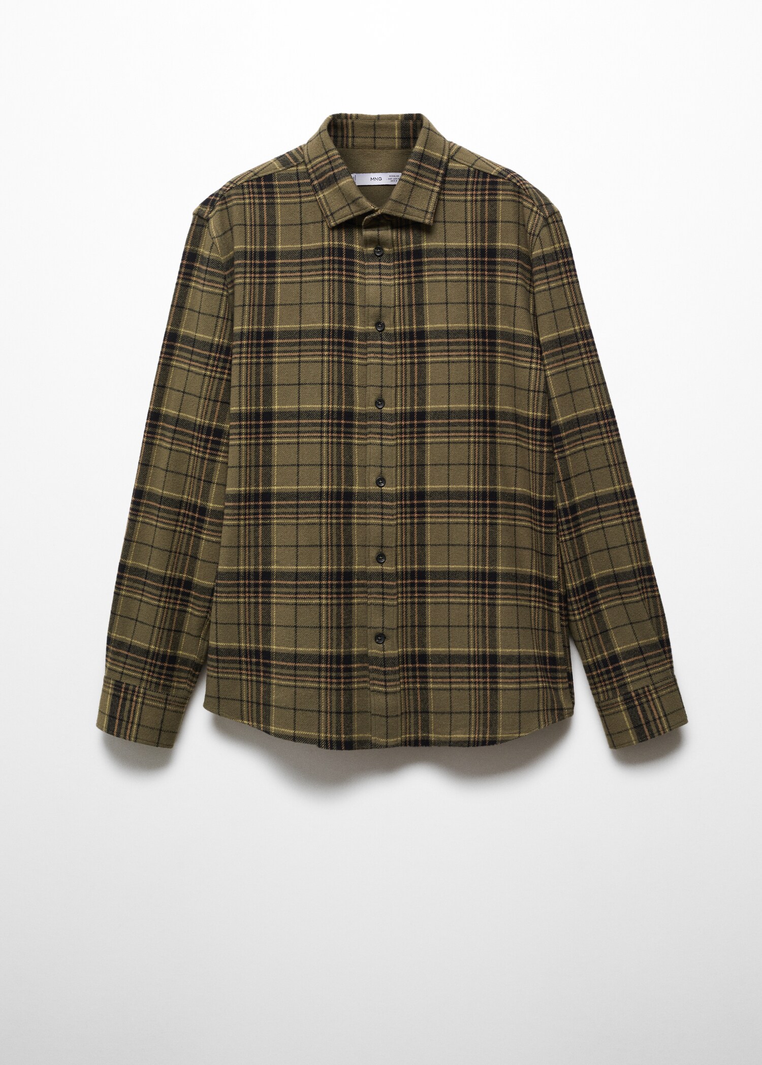 Chemise regular fit flanelle carreaux - Article sans modèle