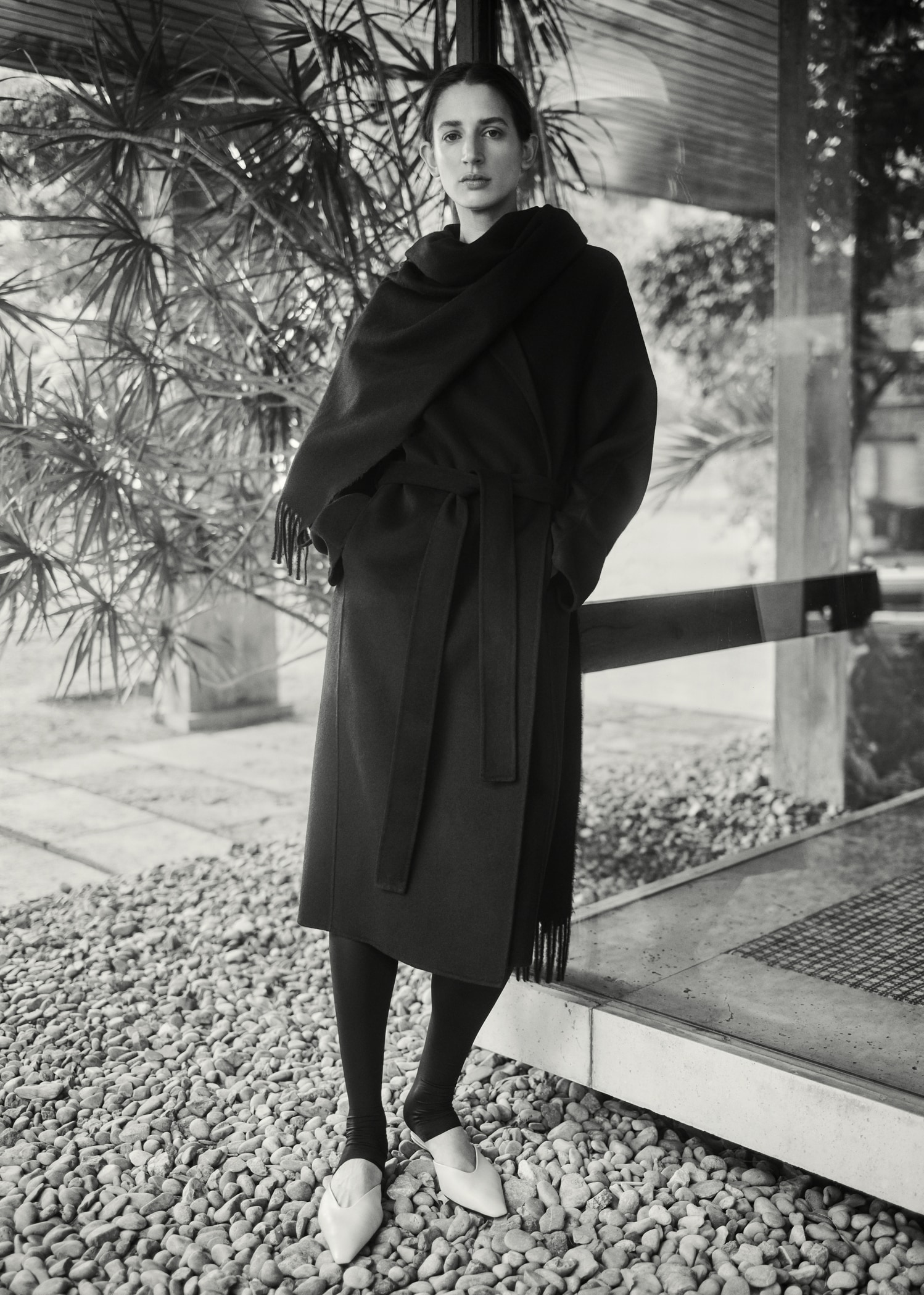 Manteau fait main avec ceinture1