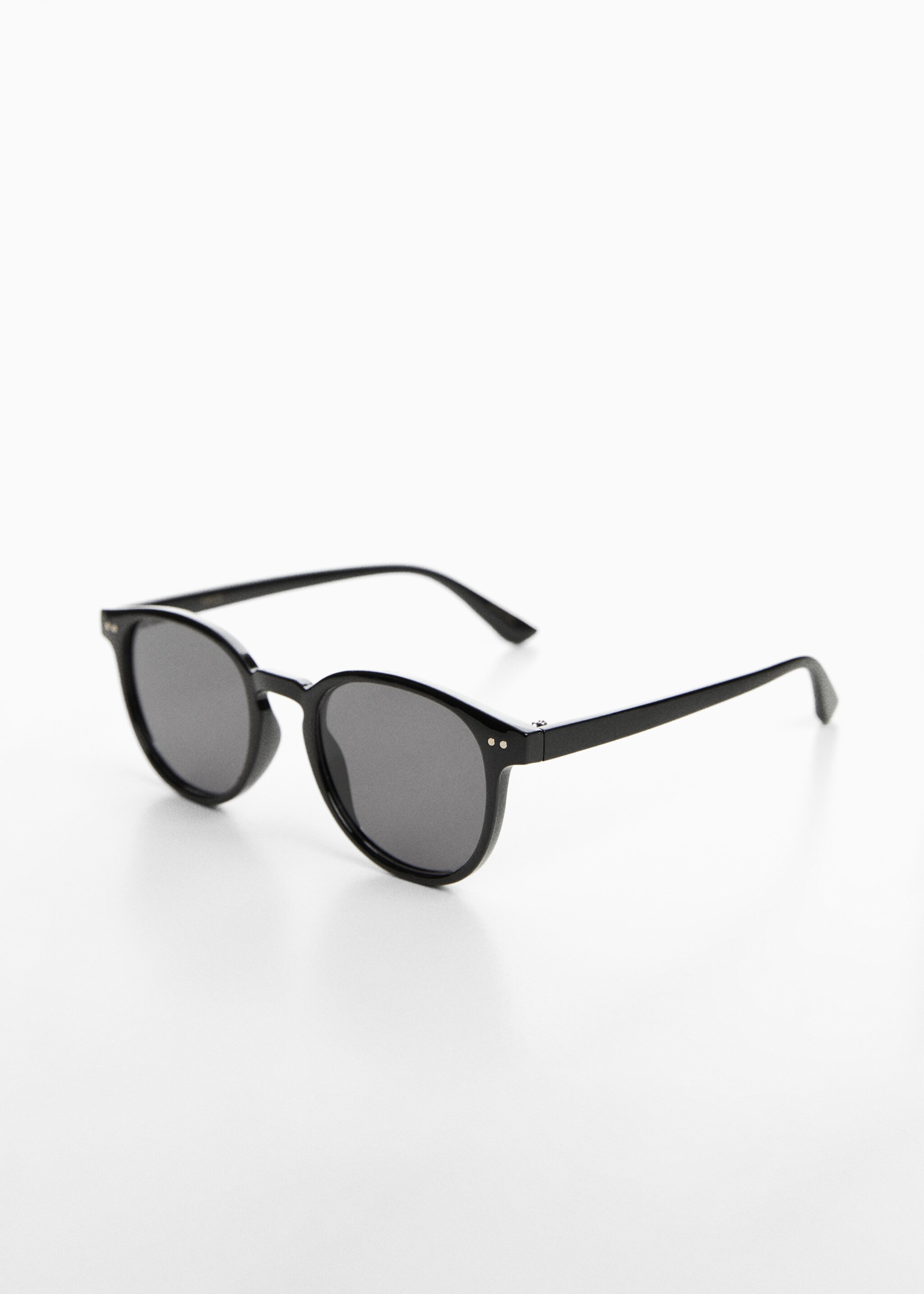 Polarisierte Sonnenbrille - Mittlere Ansicht, Schwarz. Ref: 67080644-00.