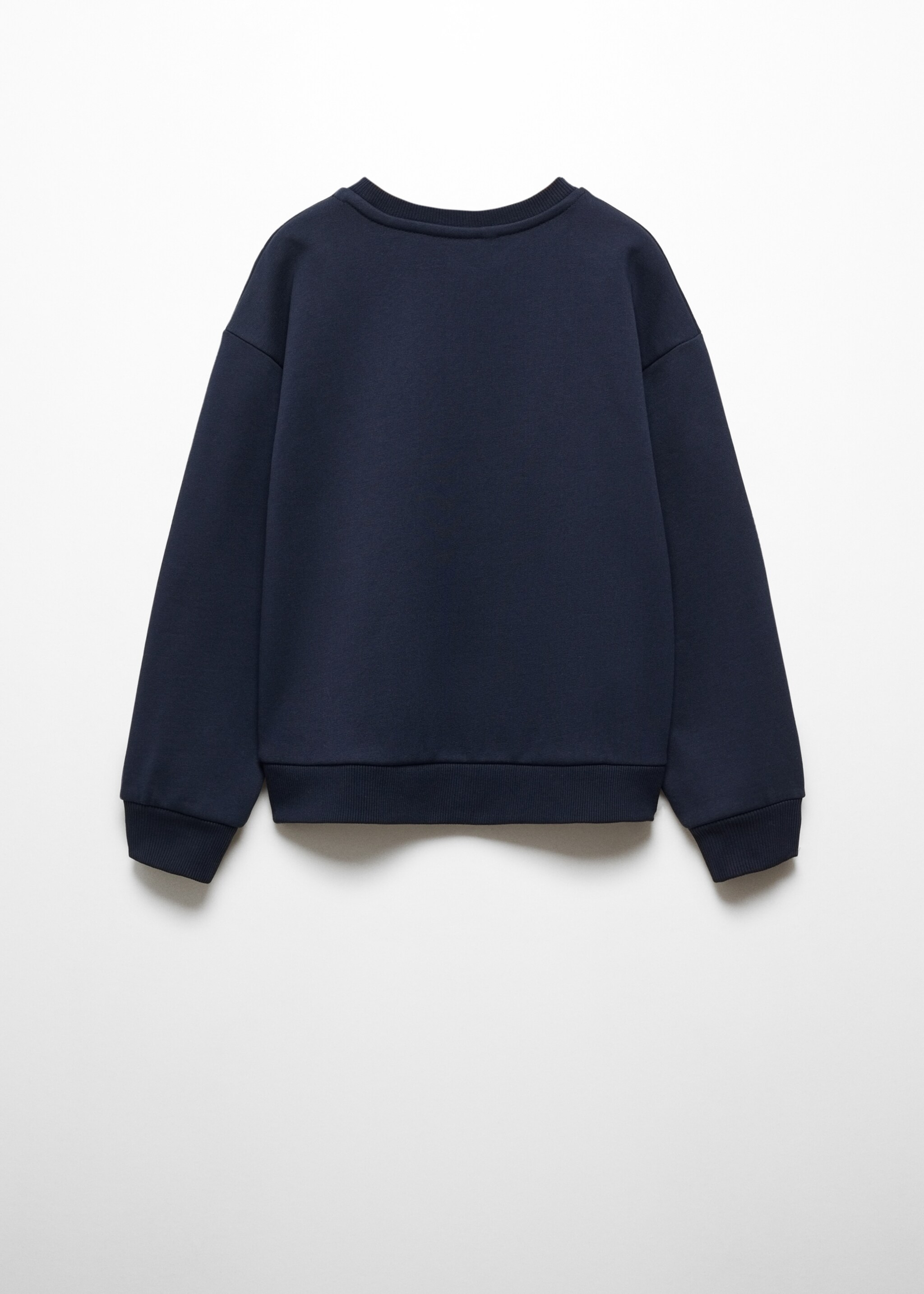 Embroidered message sweatshirt - Reverse of the article
