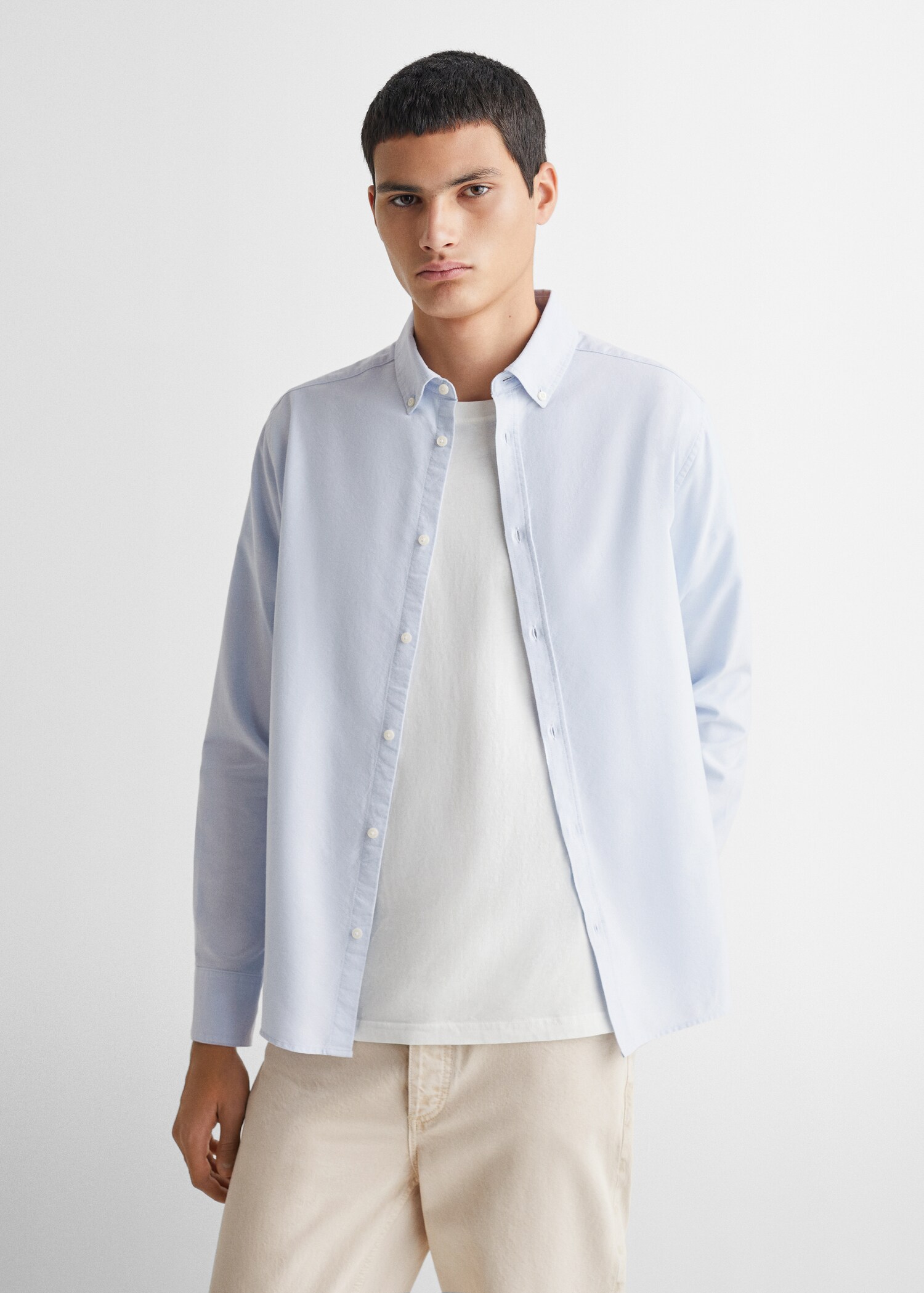 Unisex Oxford Shirt - Medium plane
