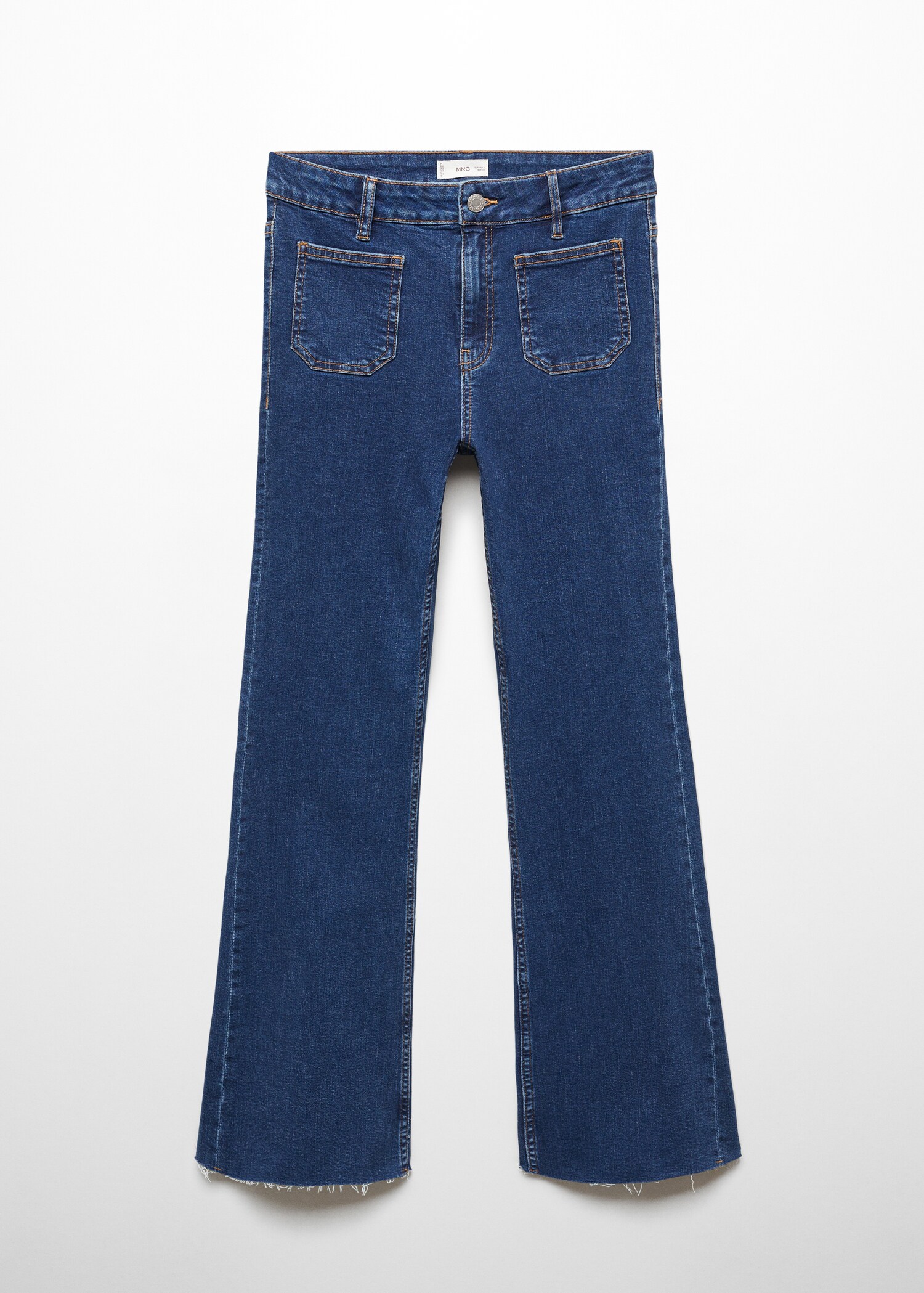 Jeans flare bolsillos - Artículo sin modelo