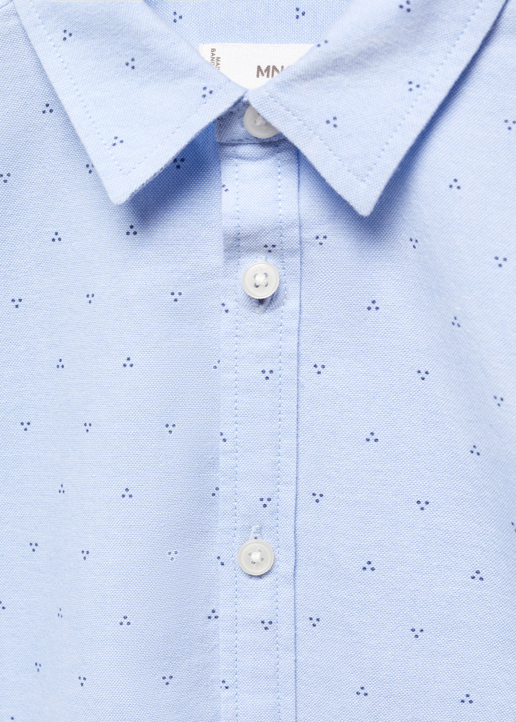 Printed Oxford shirt - Details of the article 8