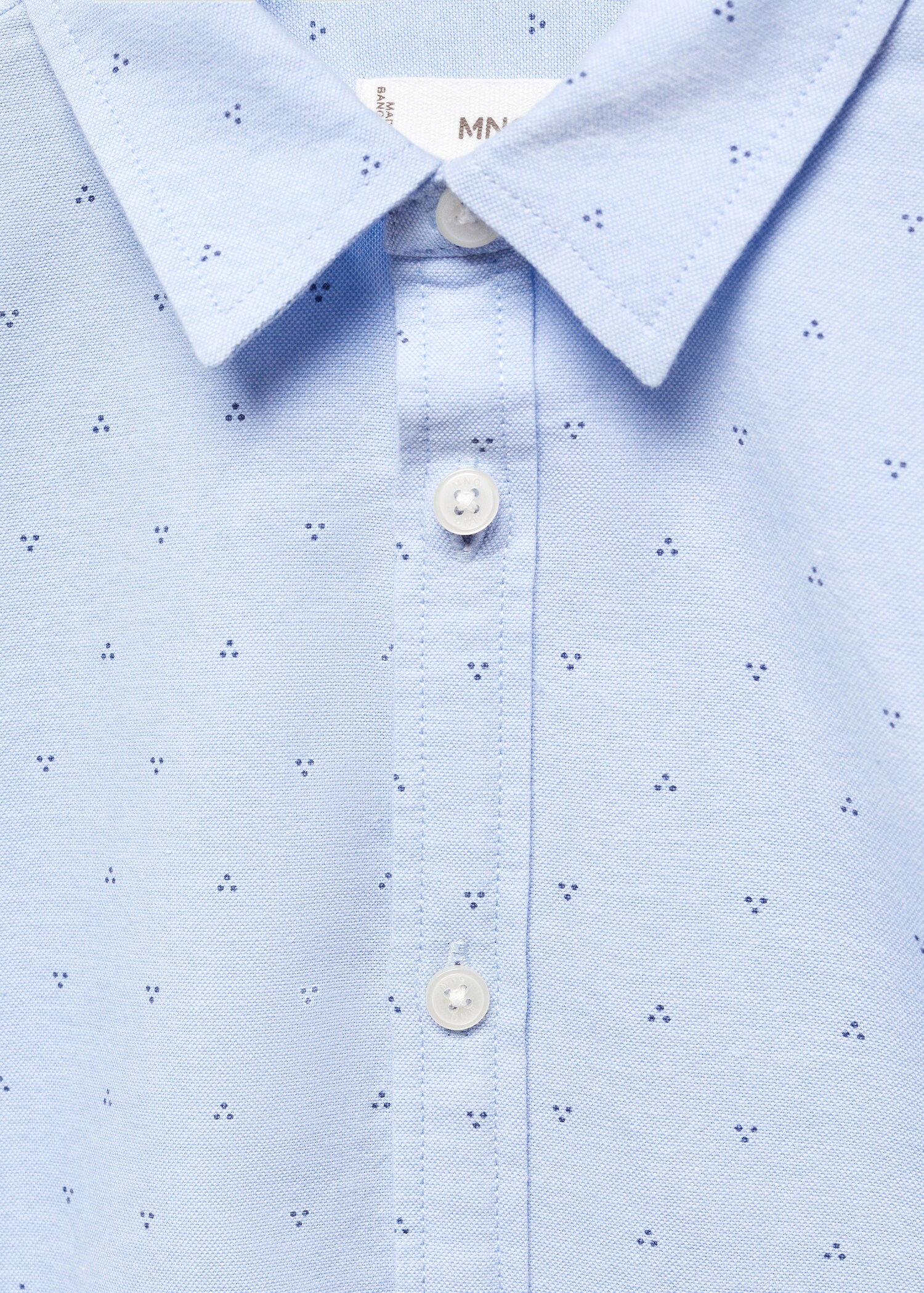 Printed Oxford shirt - Details of the article 8