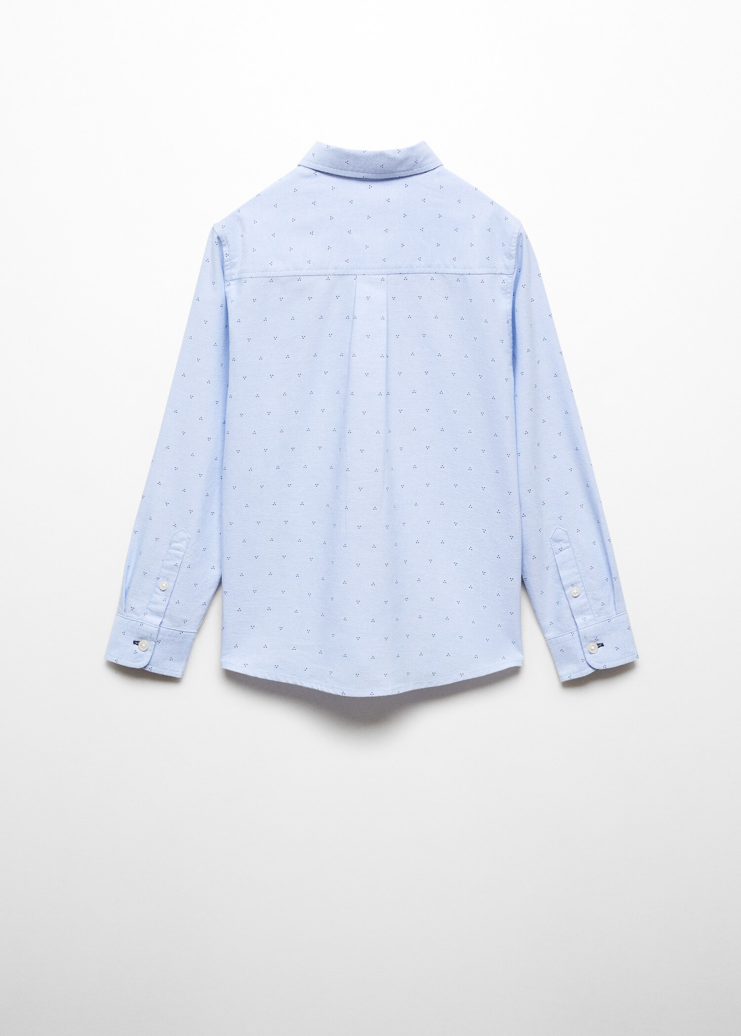Printed Oxford shirt - Reverse of the article